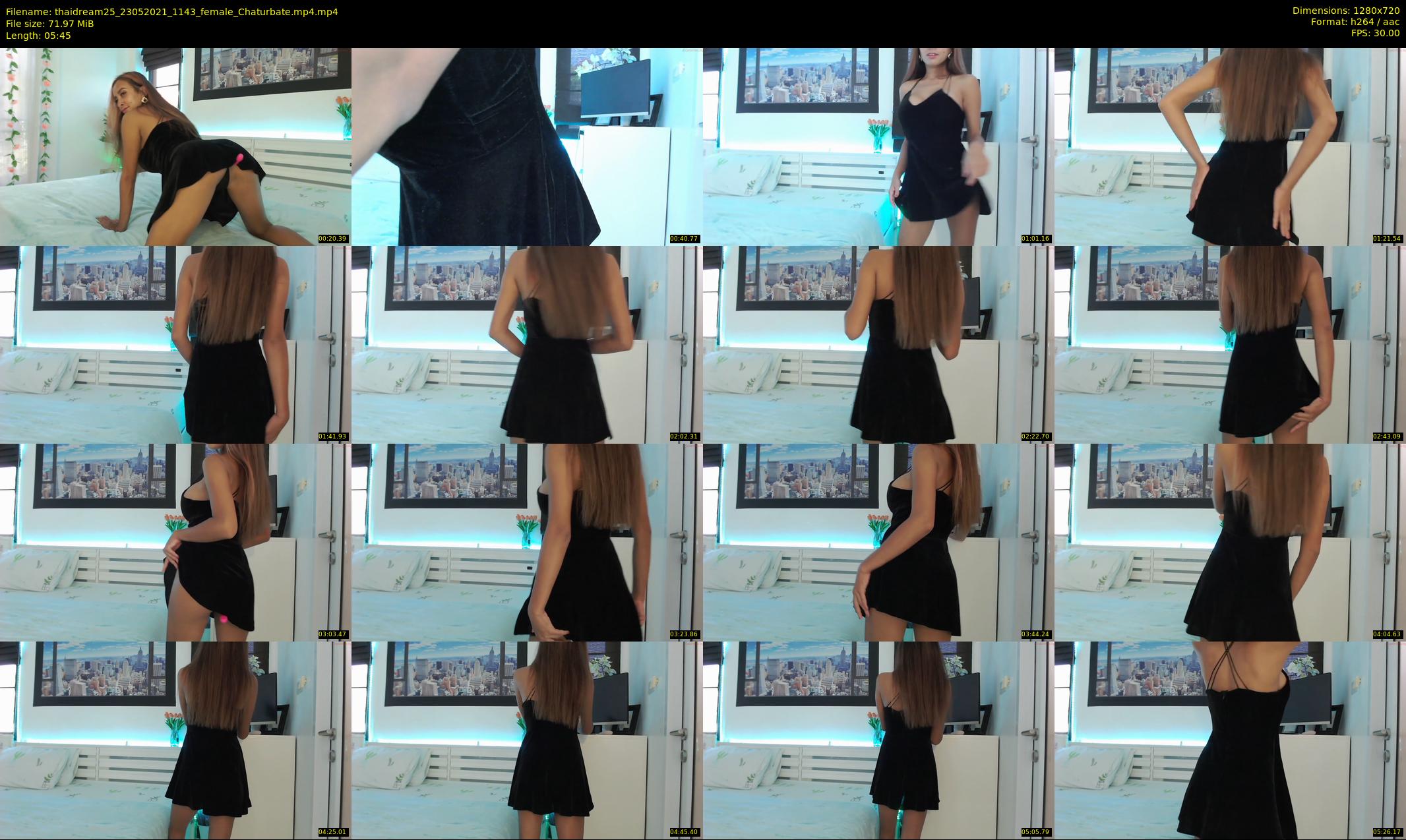 thaidream25 — 6 minute Chaturbate female cam show recording, 720p, May 23, 2021