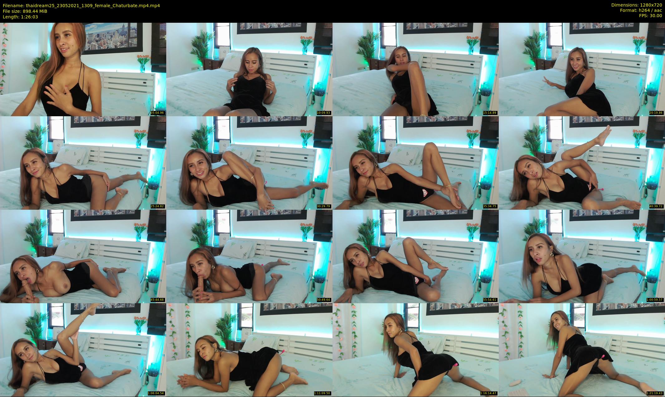 thaidream25 — 87 minute Chaturbate female cam show recording, 720p, May 23, 2021
