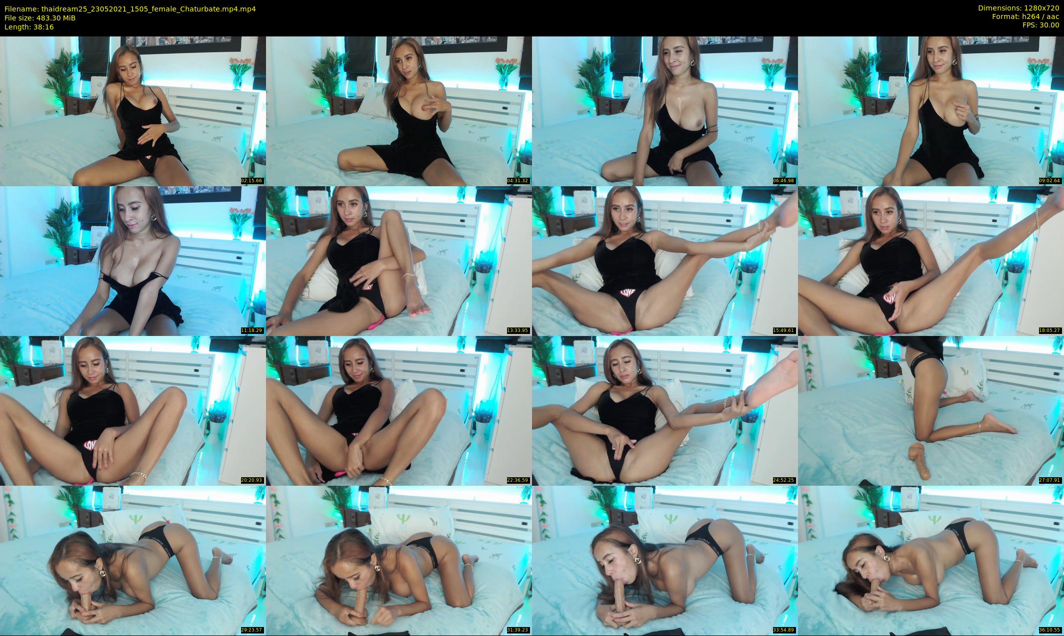 thaidream25 — 39 minute Chaturbate female cam show recording, 720p, May 23, 2021