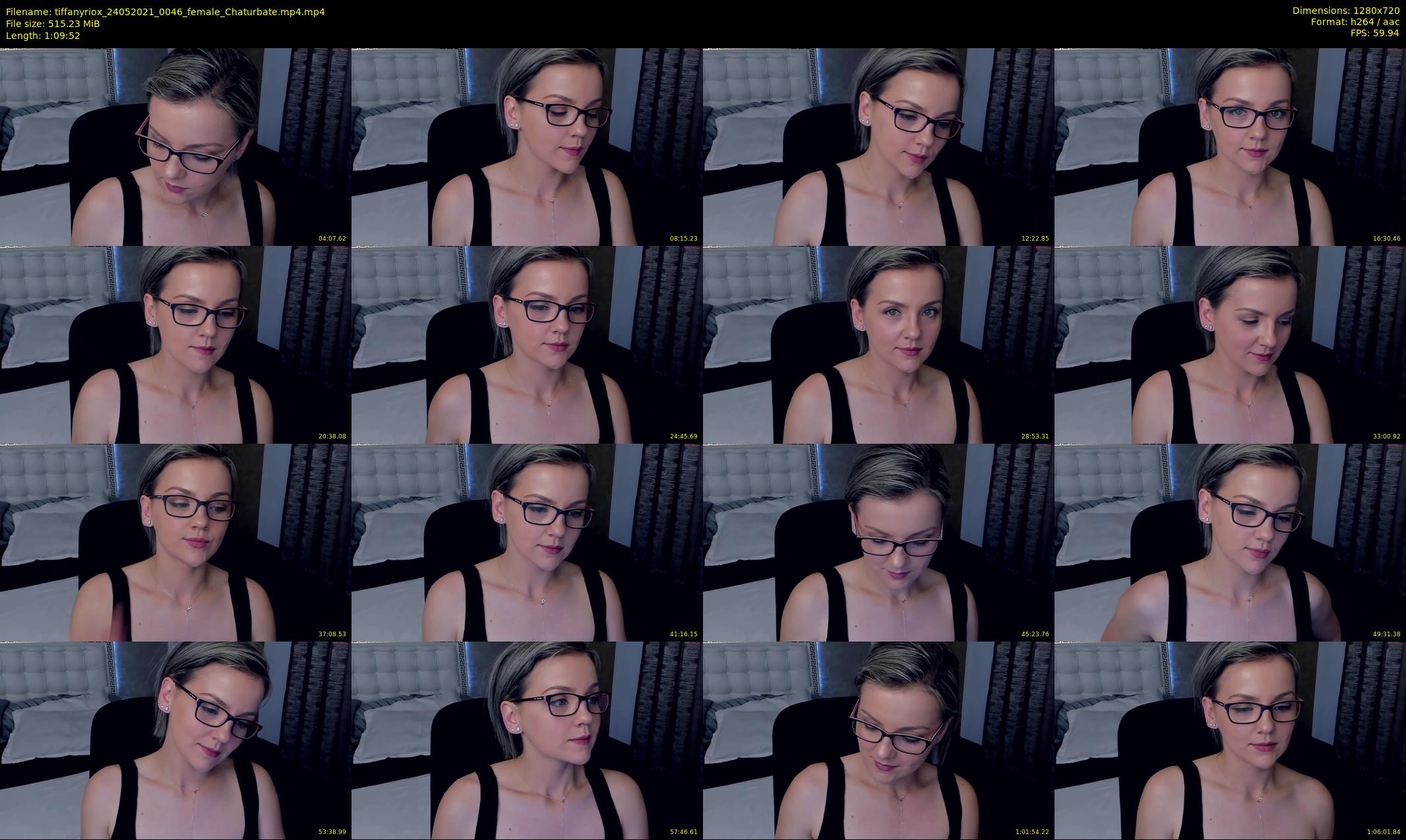 tiffanyriox — 70 minute Chaturbate female cam show recording, 720p, May 24, 2021