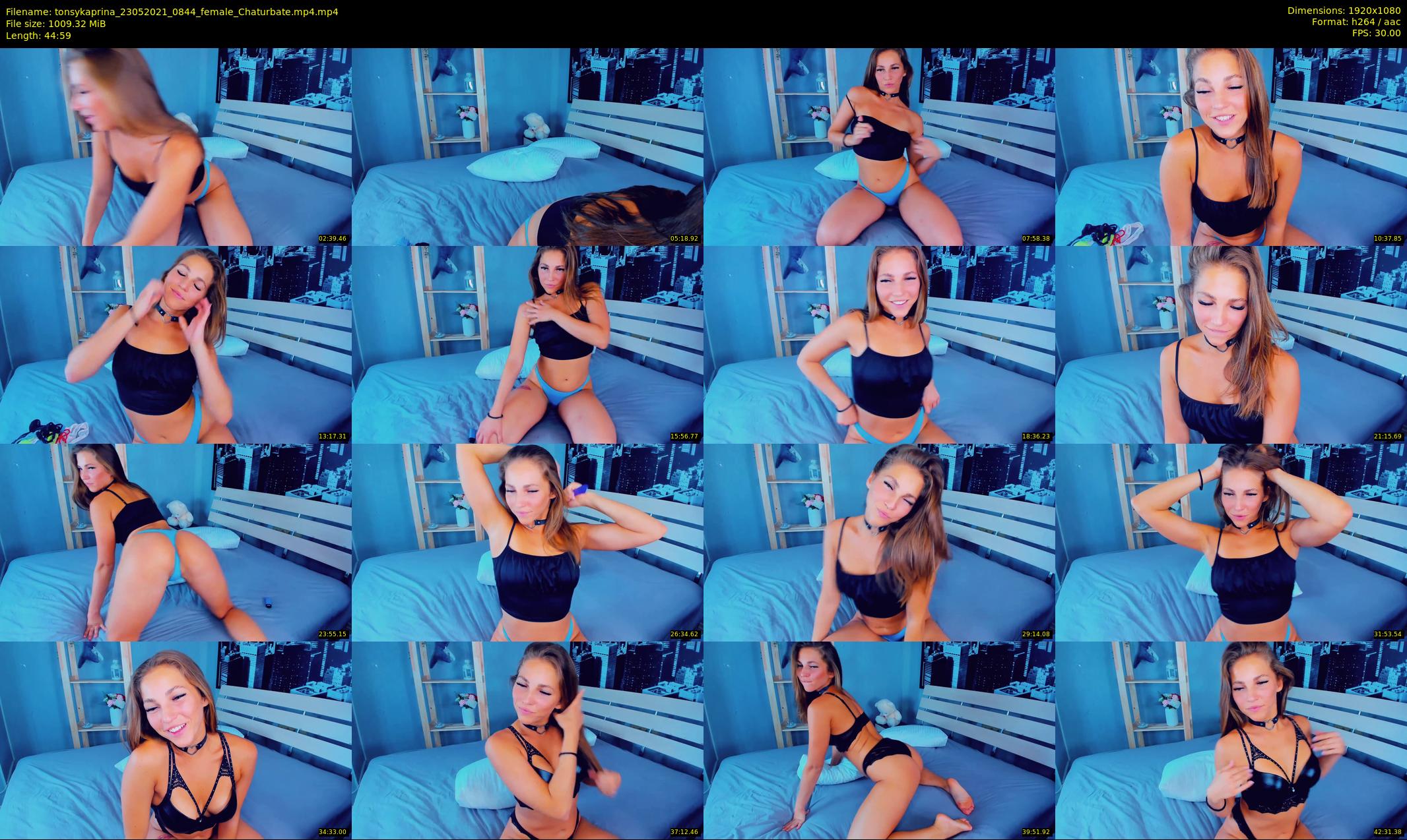 tonsykaprina — 45 minute Chaturbate couple cam show recording, 1080p, May 23, 2021