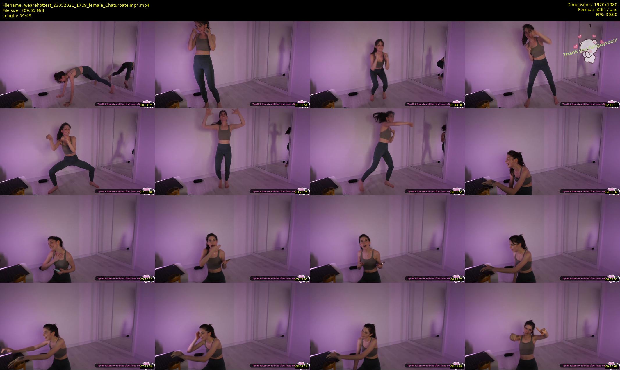 wearehottest — 10 minute Chaturbate couple cam show recording, 1080p, May 23, 2021