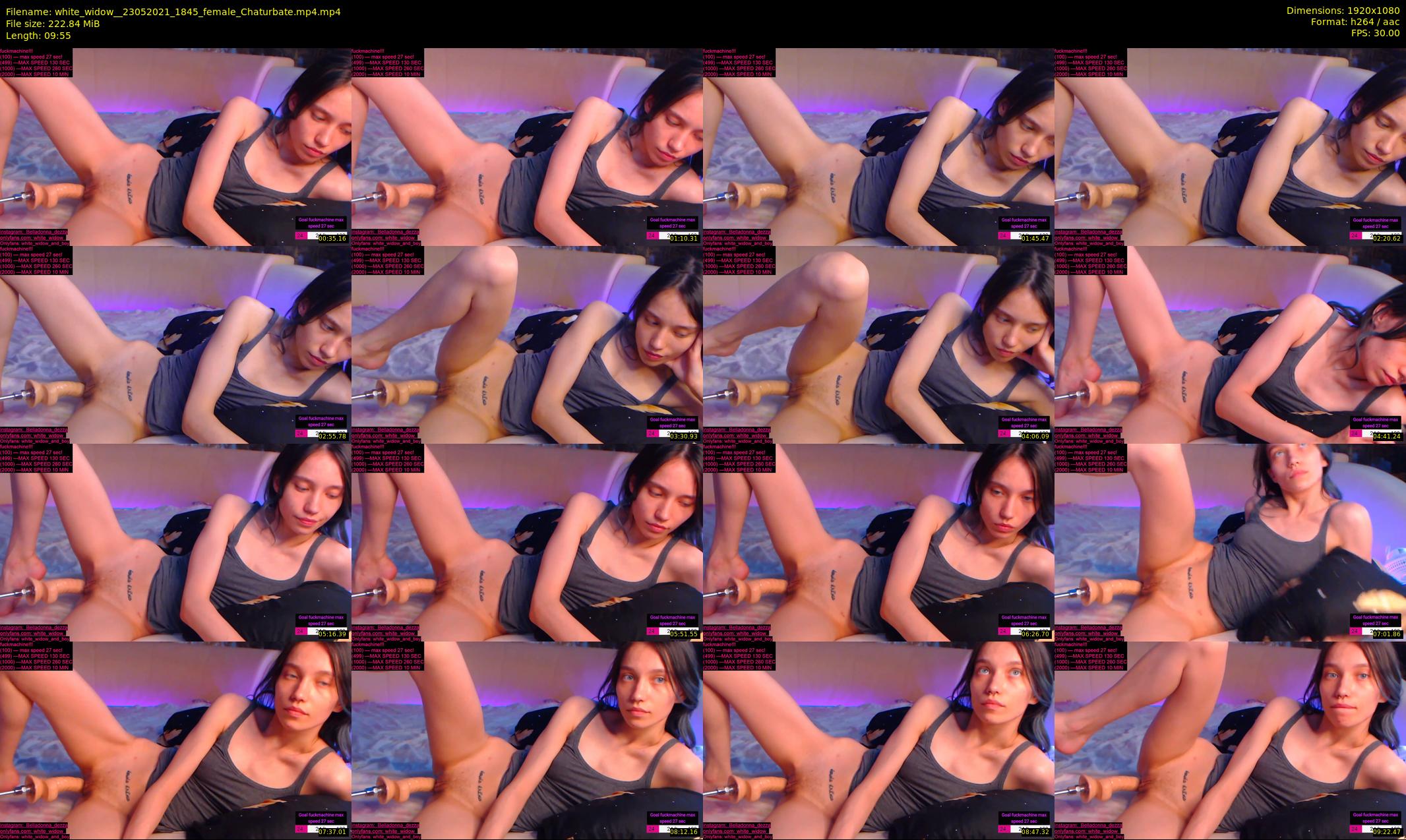 white_widow_ — 10 minute Chaturbate female cam show recording, 1080p, May 23, 2021