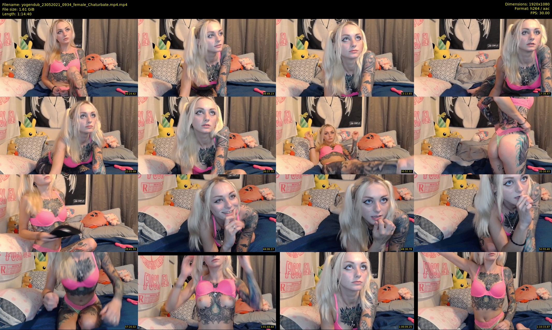 yogendub — 75 minute Chaturbate female cam show recording, 1080p, May 23, 2021