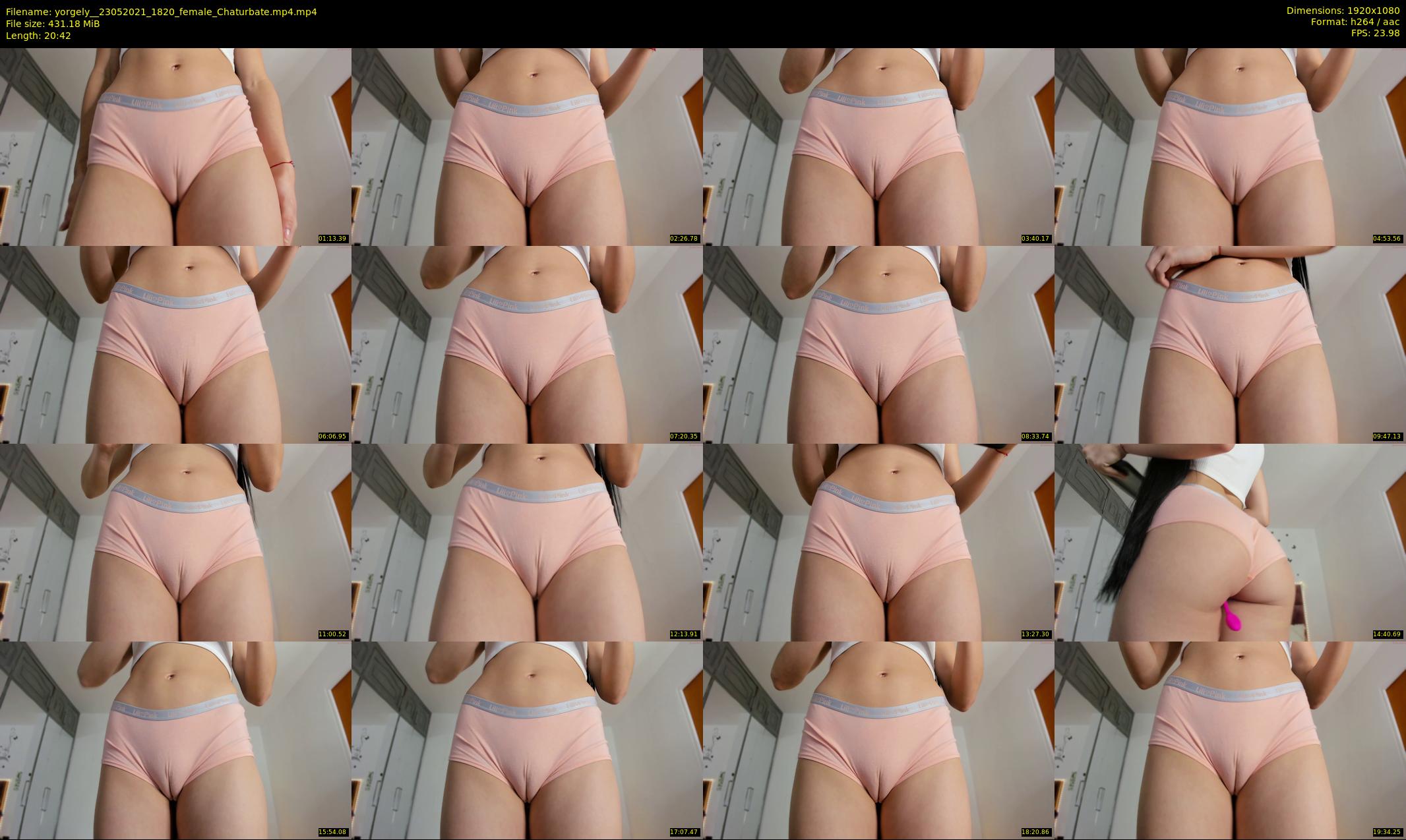 yorgely_ — 21 minute Chaturbate female cam show recording, 1080p, May 23, 2021