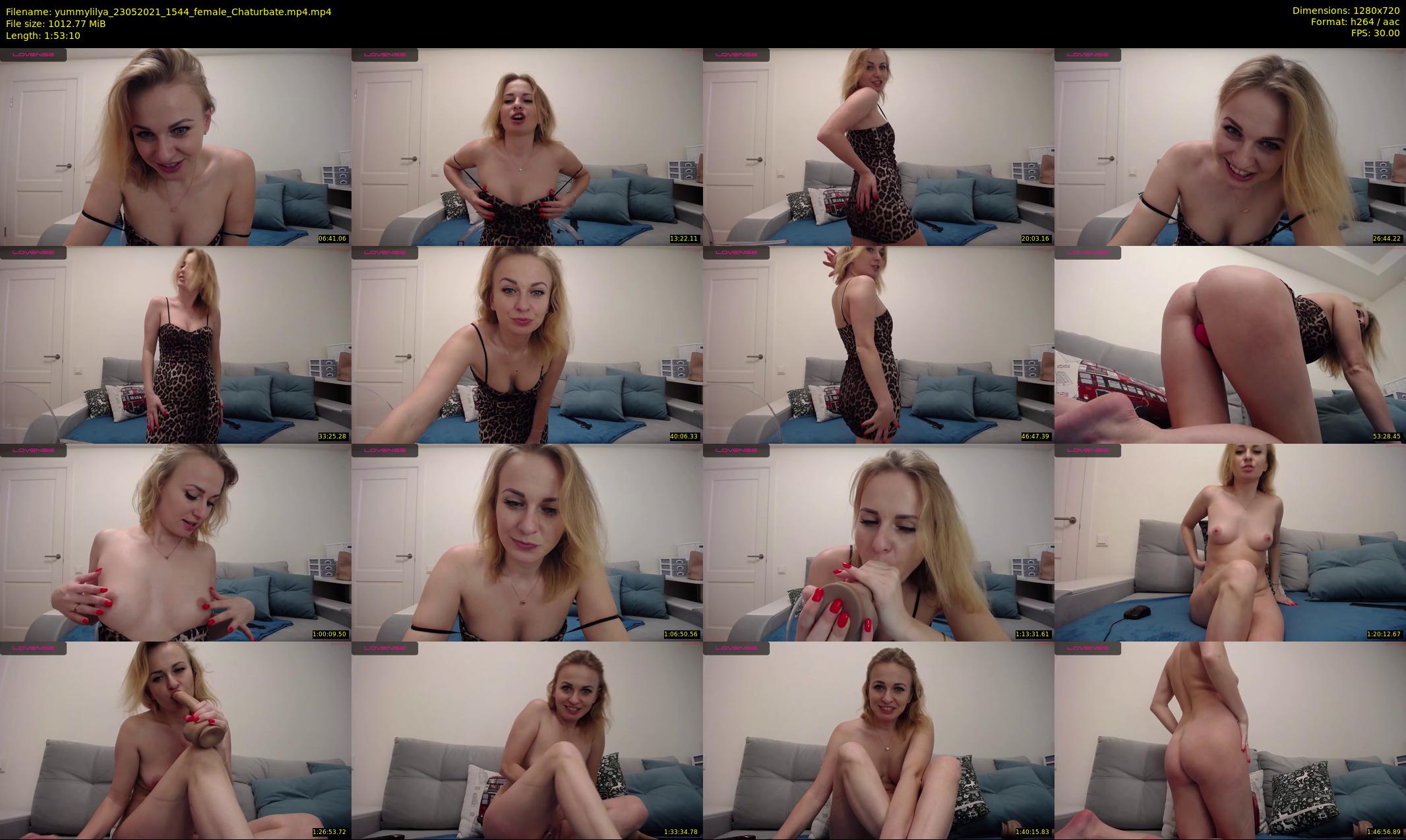 yummylilya — 114 minute Chaturbate female cam show recording, 720p, May 23, 2021