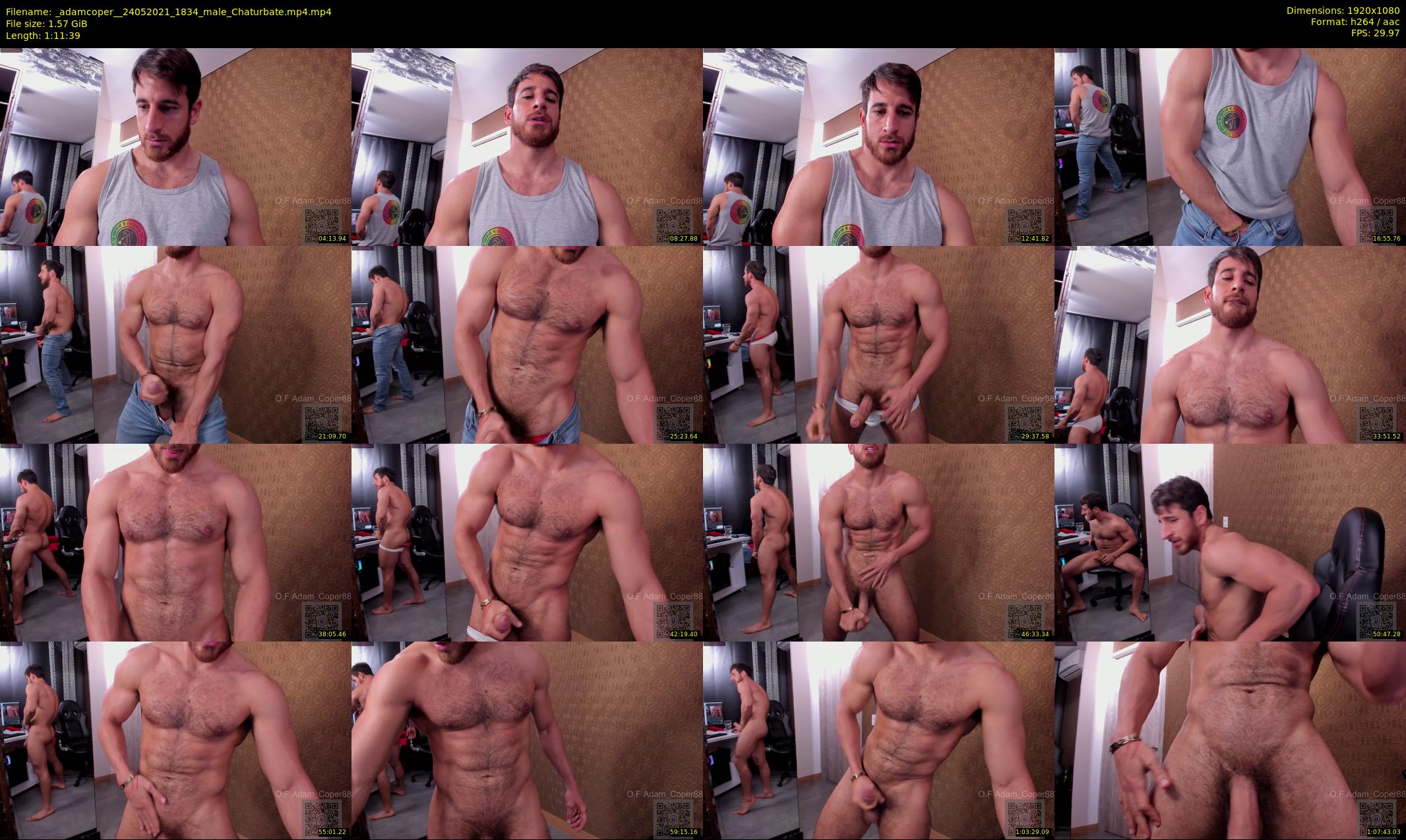 _adamcoper_ — 72 minute Chaturbate male cam show recording, 1080p, May 24, 2021