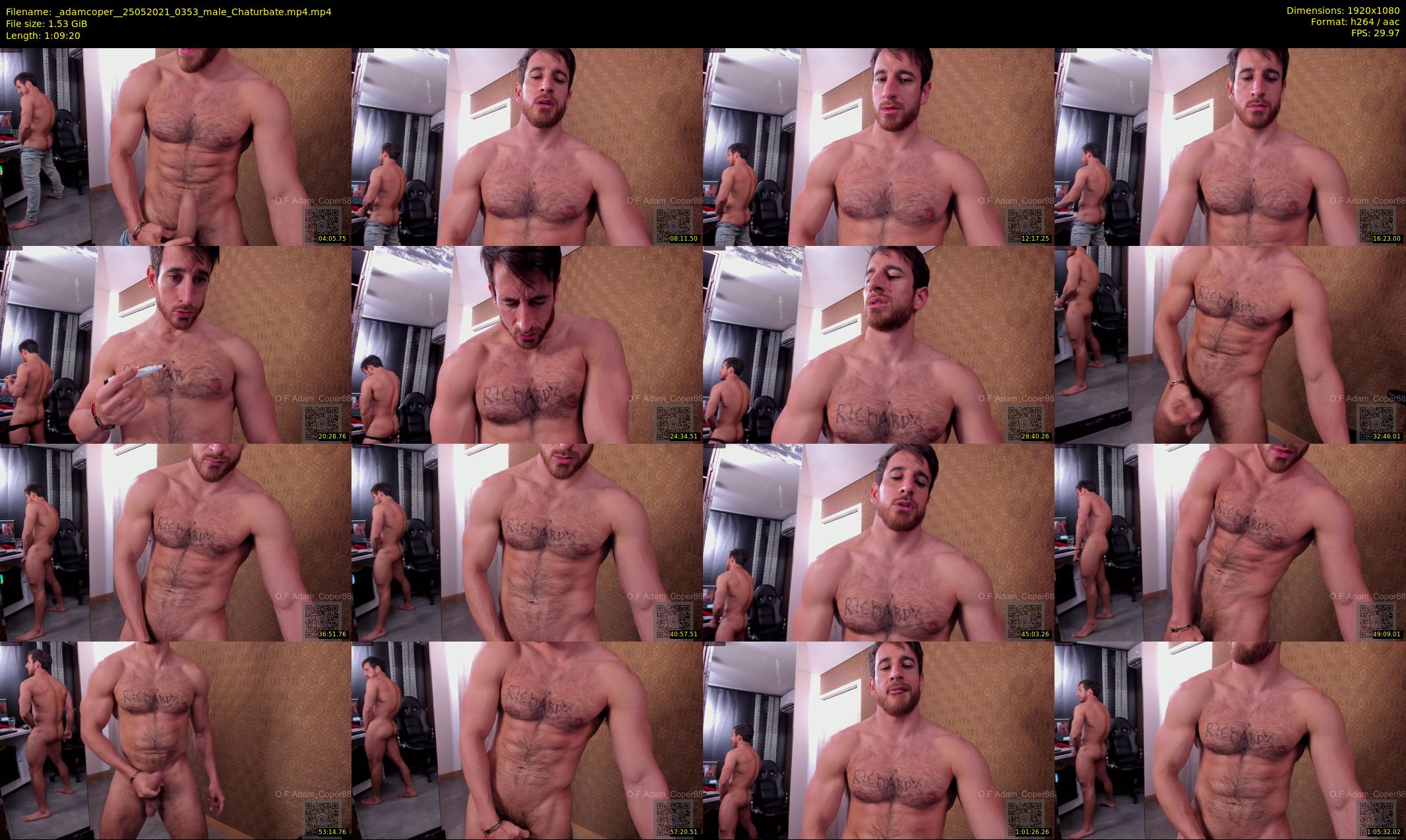 _adamcoper_ — 70 minute Chaturbate male cam show recording, 1080p, May 25, 2021