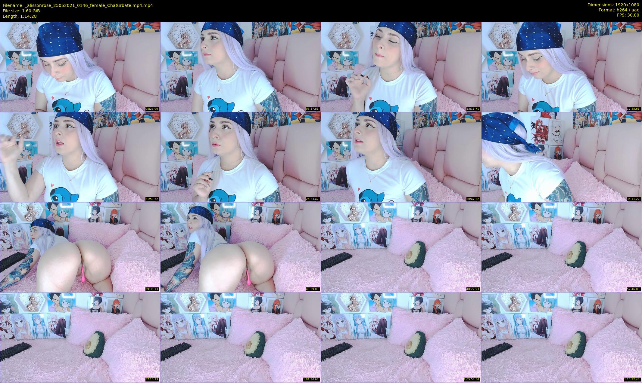_alissonrose — 75 minute Chaturbate female cam show recording, 1080p, May 25, 2021