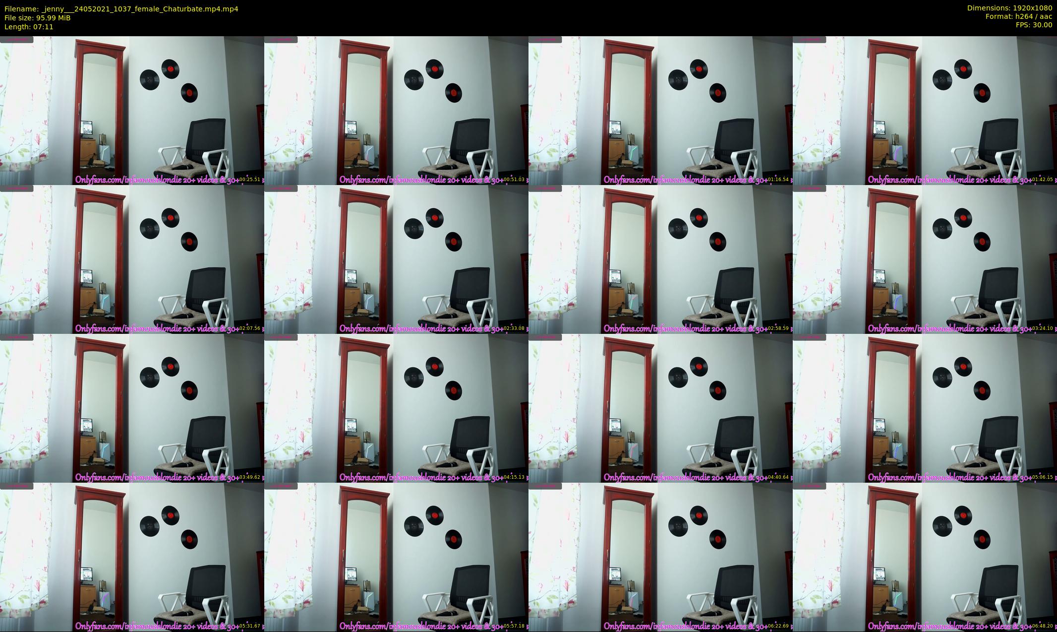 _jenny__ — 8 minute Chaturbate female cam show recording, 1080p, May 24, 2021