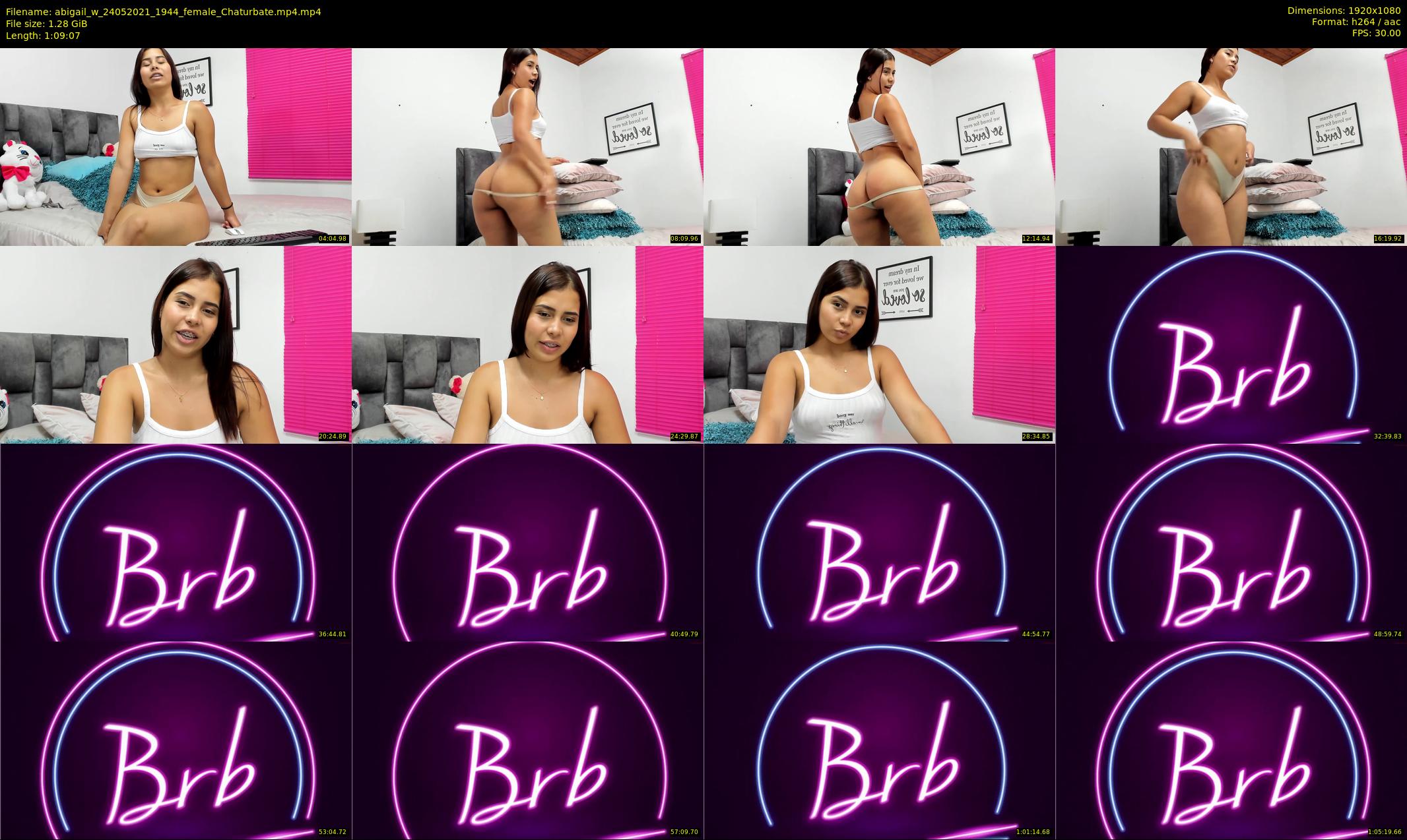 abigail_w — 70 minute Chaturbate female cam show recording, 1080p, May 24, 2021