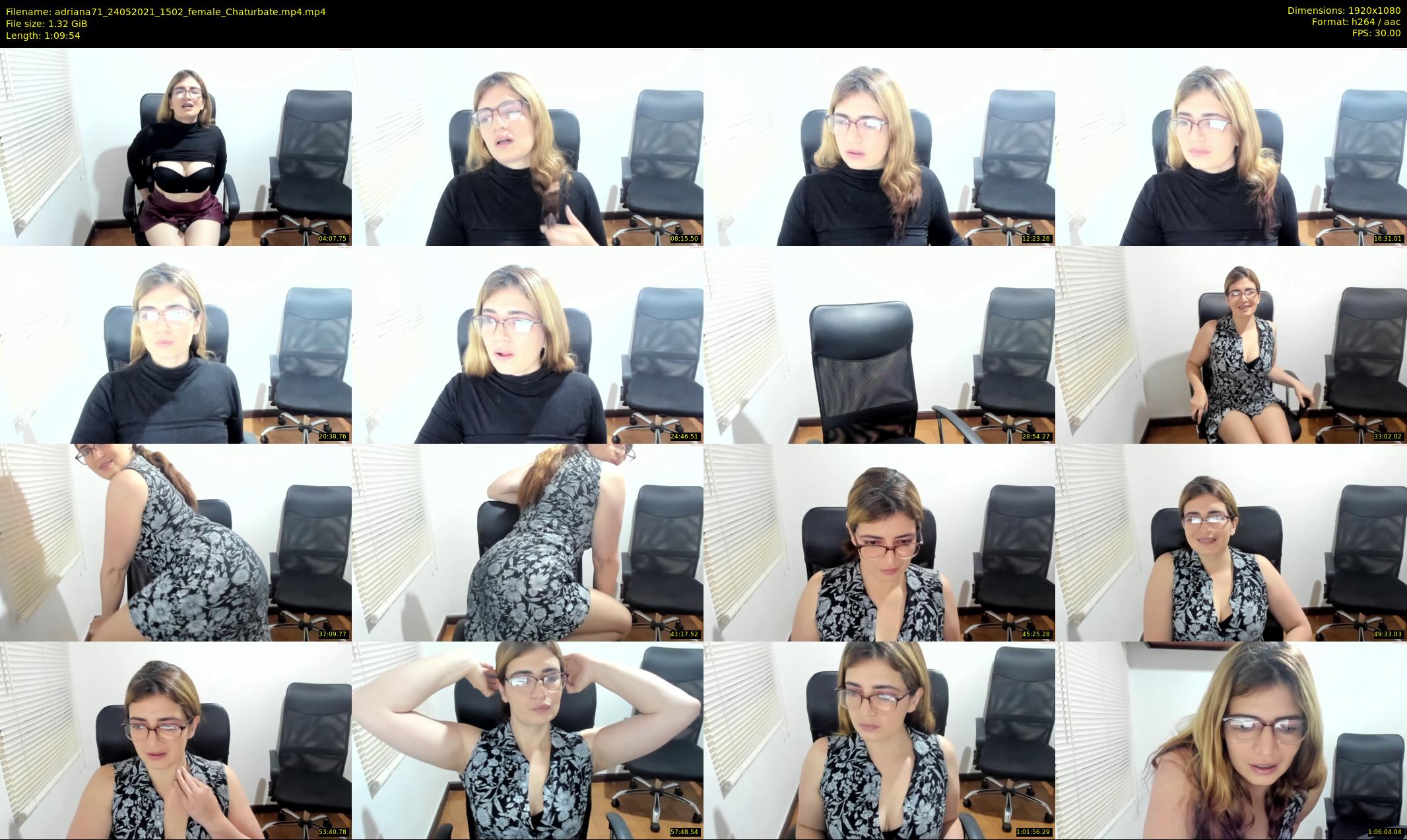 adriana71 — 70 minute Chaturbate couple cam show recording, 1080p, May 24, 2021