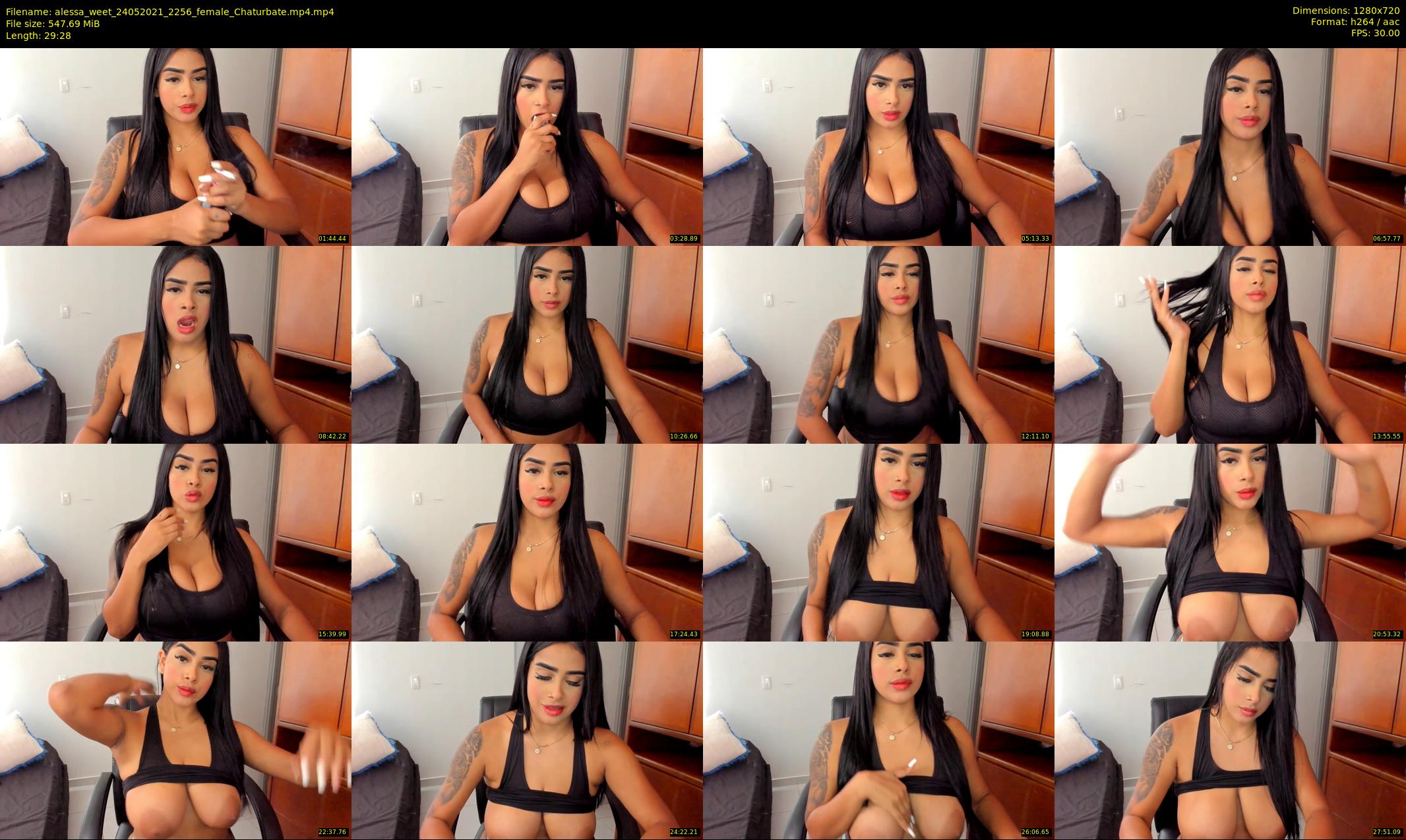 alessa_weet — 30 minute Chaturbate female cam show recording, 720p, May 24, 2021