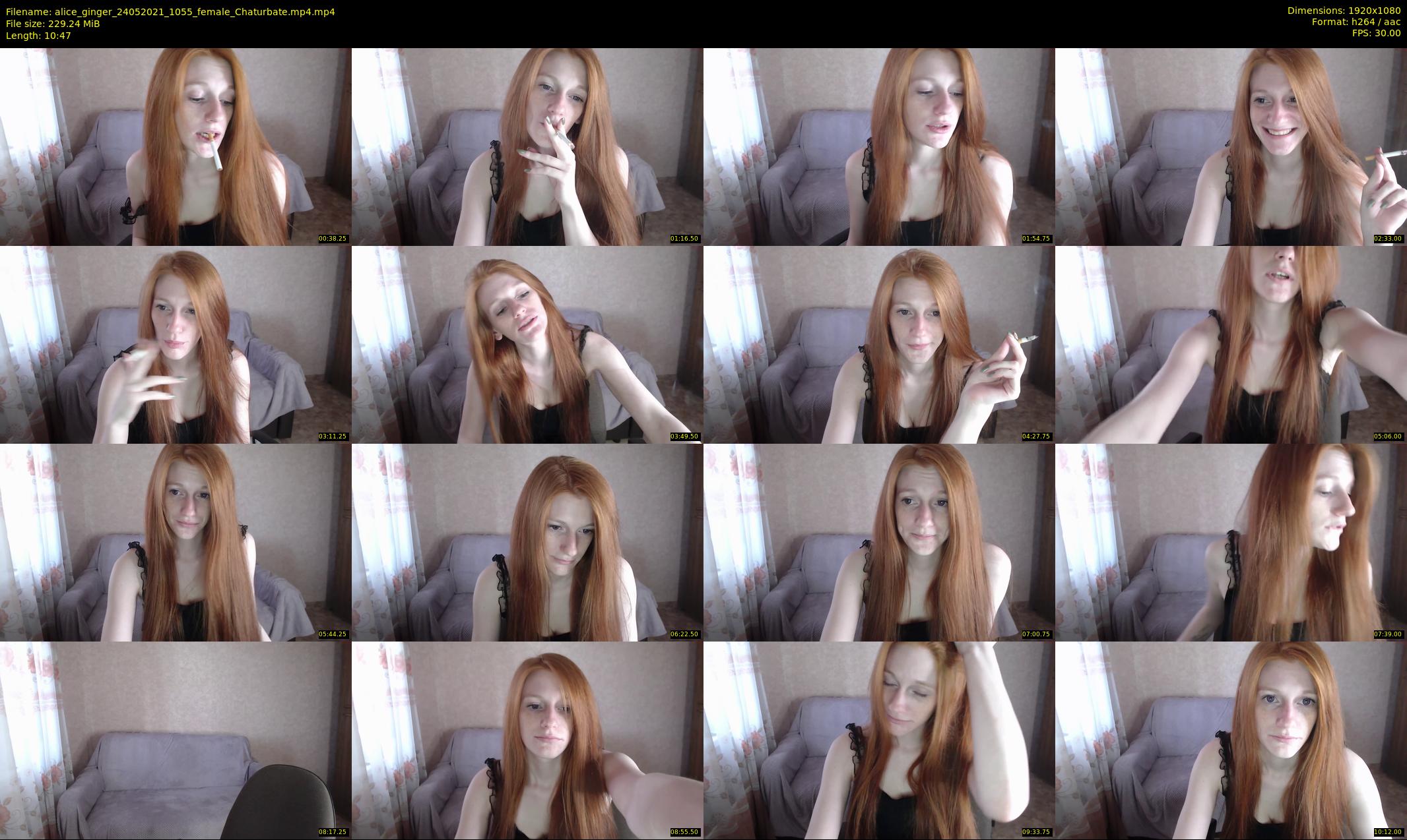 alice_ginger — 11 minute Chaturbate female cam show recording, 1080p, May 24, 2021