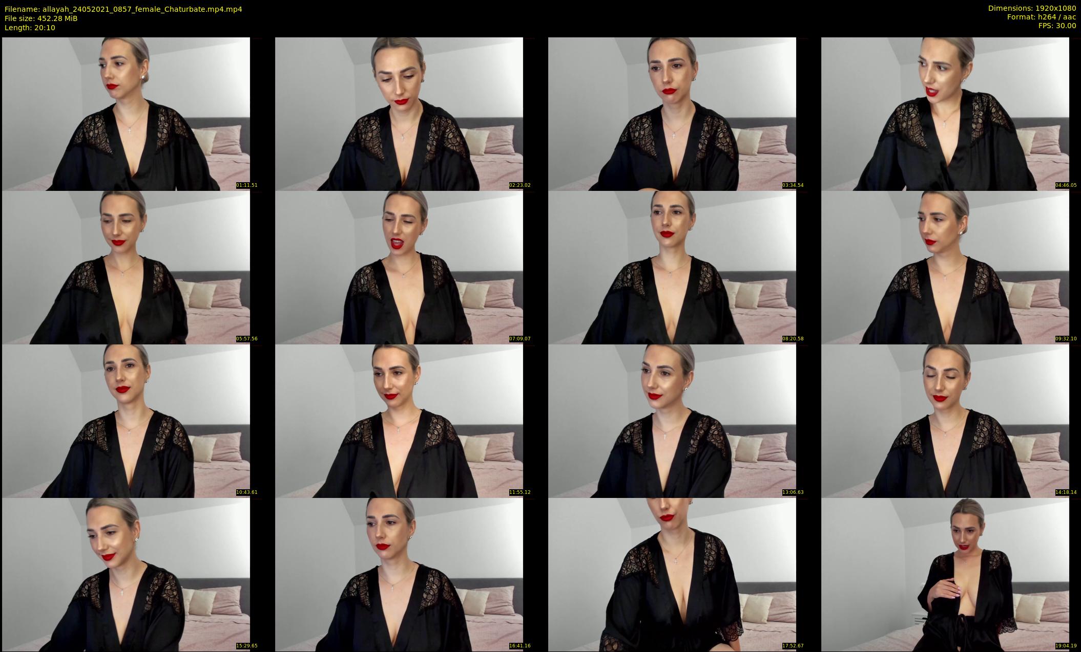 allayah — 21 minute Chaturbate female cam show recording, 1080p, May 24, 2021