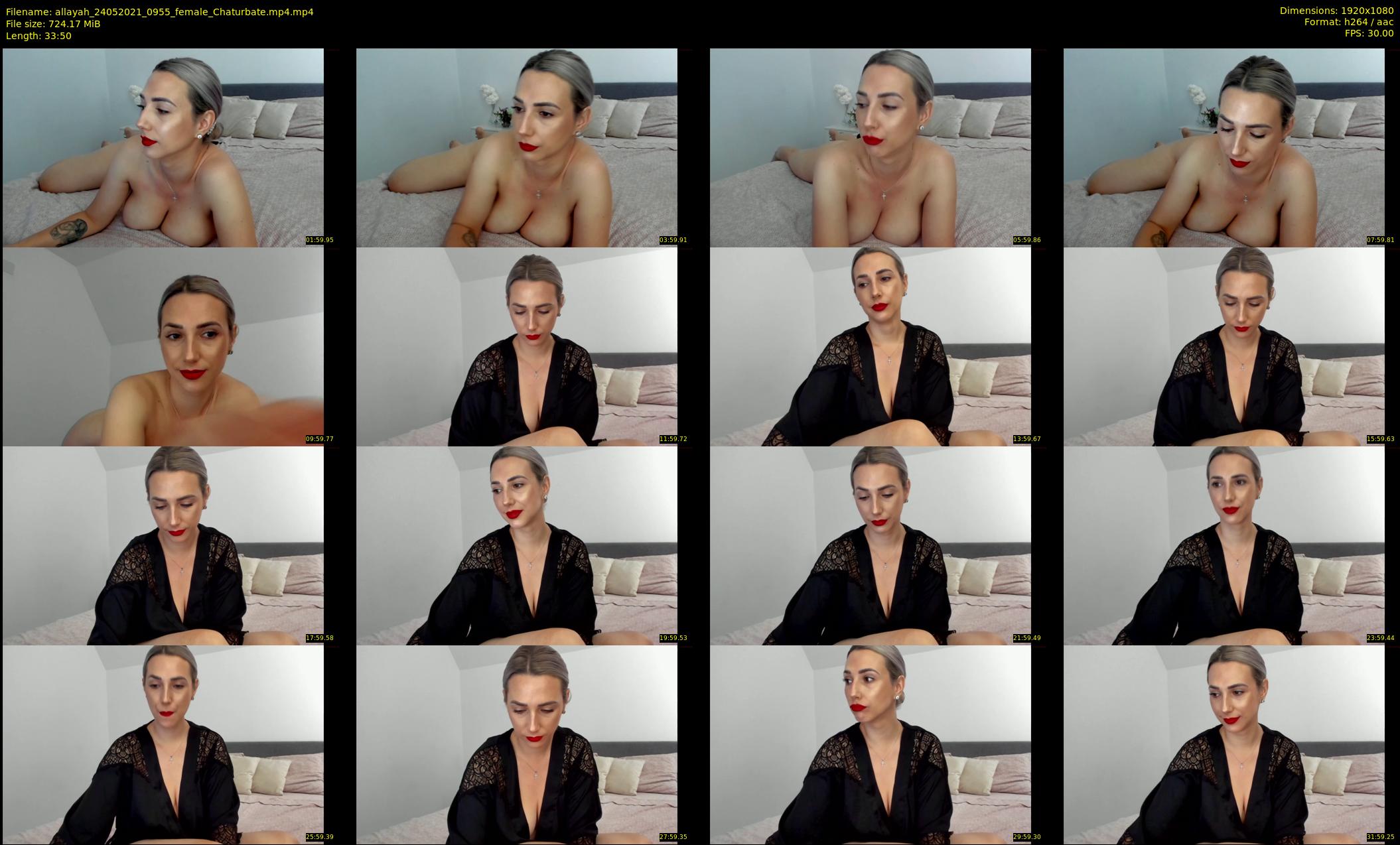 allayah — 34 minute Chaturbate female cam show recording, 1080p, May 24, 2021