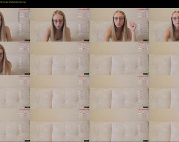 angeellina — 14 minute Chaturbate female cam show recording, 1080p, May 24, 2021