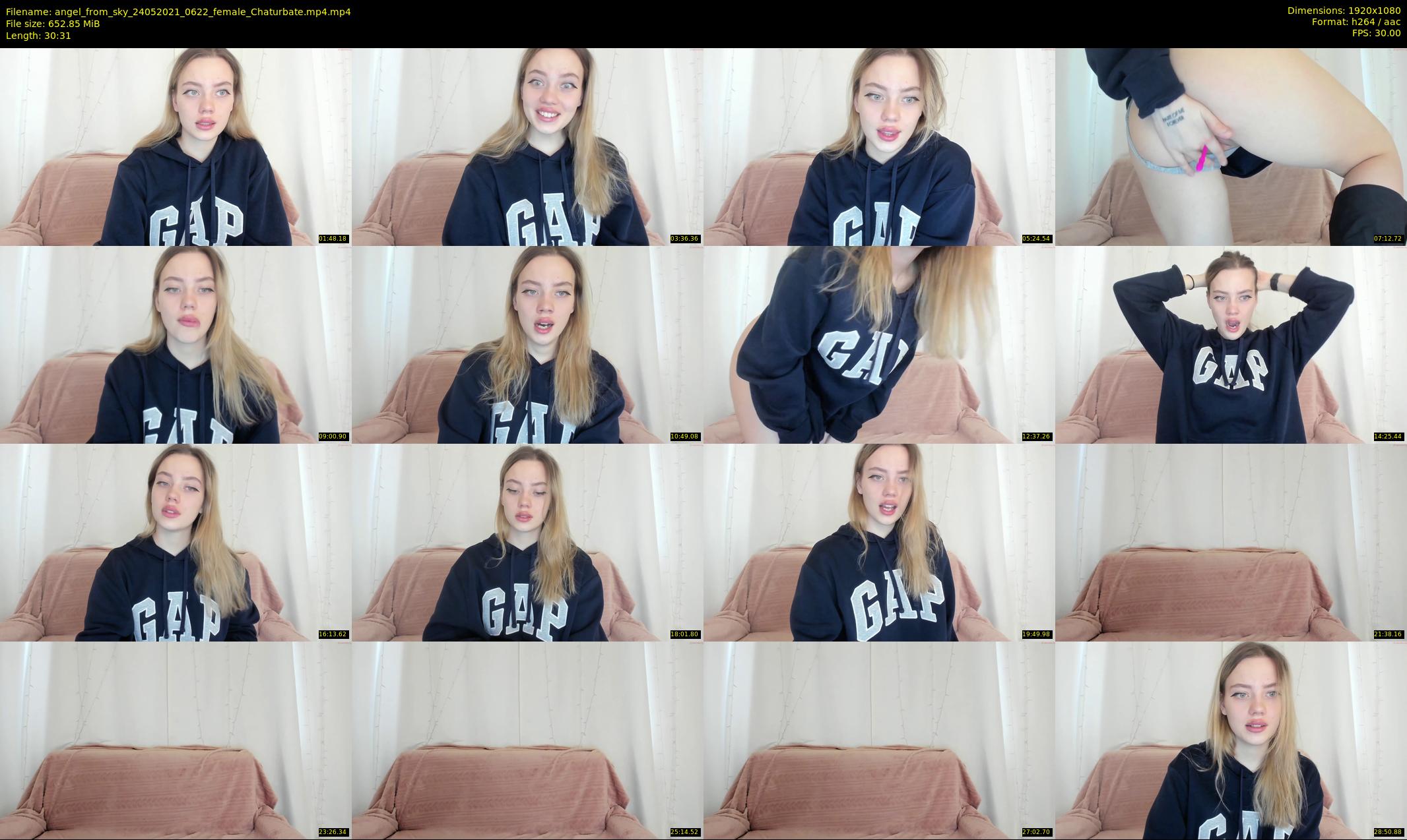angel_from_sky — 31 minute Chaturbate female cam show recording, 1080p, May 24, 2021