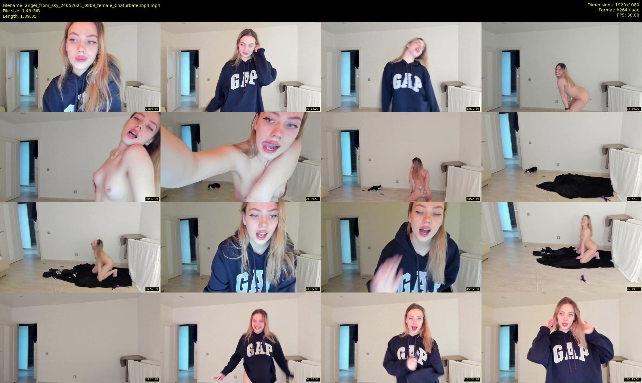 angel_from_sky — 70 minute Chaturbate female cam show recording, 1080p, May 24, 2021
