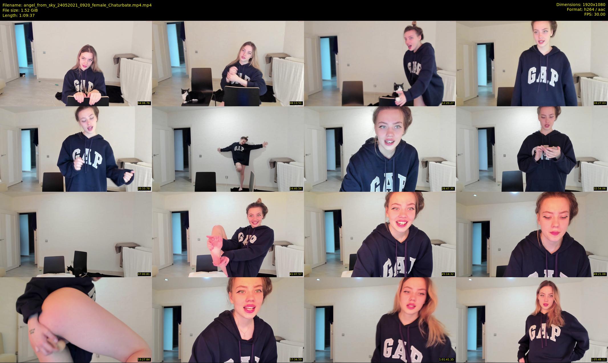 angel_from_sky — 70 minute Chaturbate female cam show recording, 1080p, May 24, 2021
