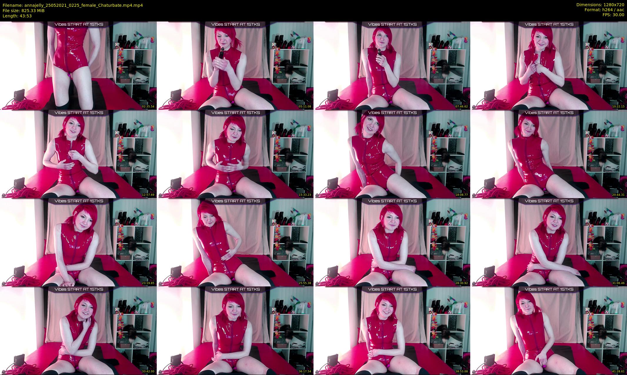 annajelly — 44 minute Chaturbate couple cam show recording, 720p, May 25, 2021