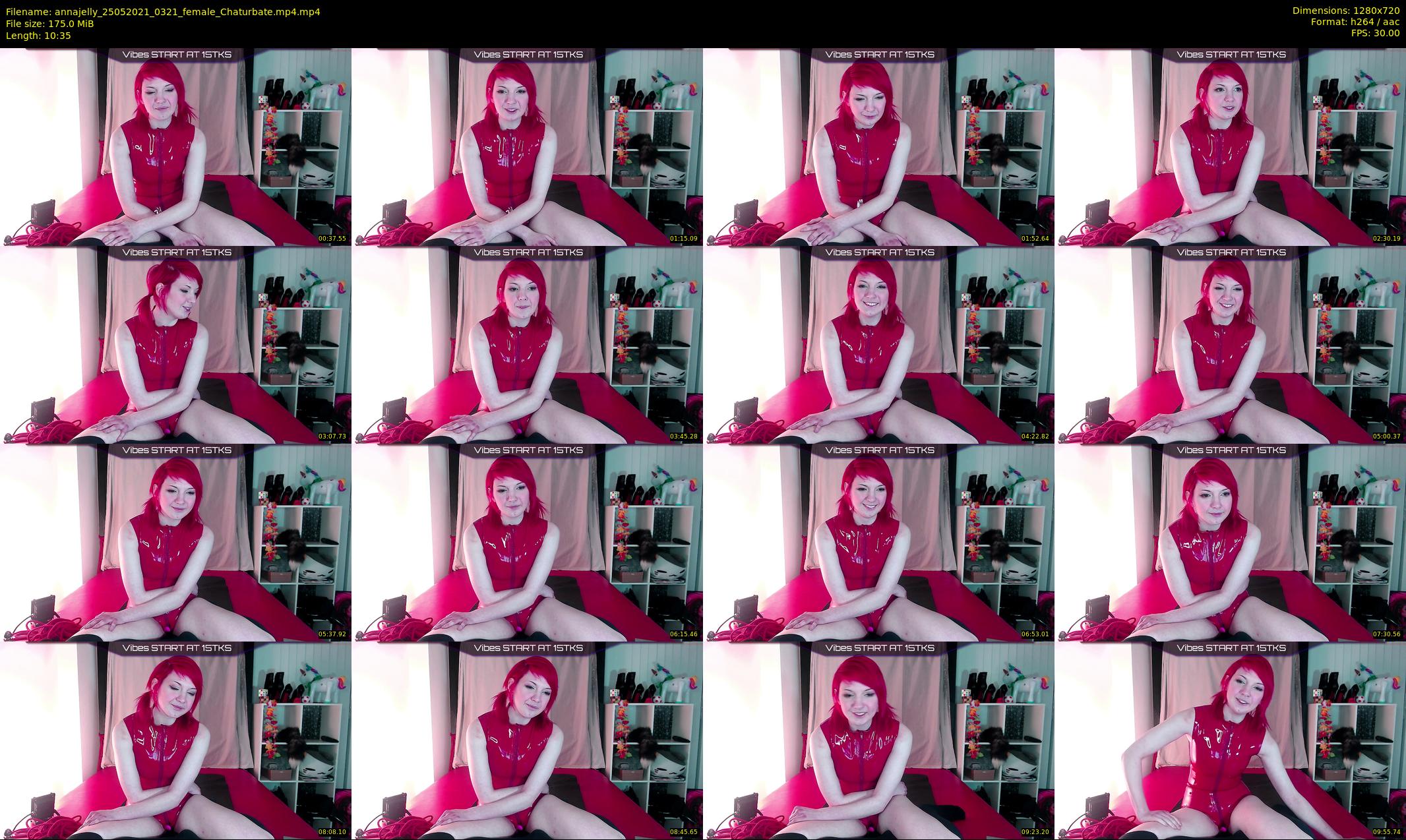annajelly — 11 minute Chaturbate couple cam show recording, 720p, May 25, 2021