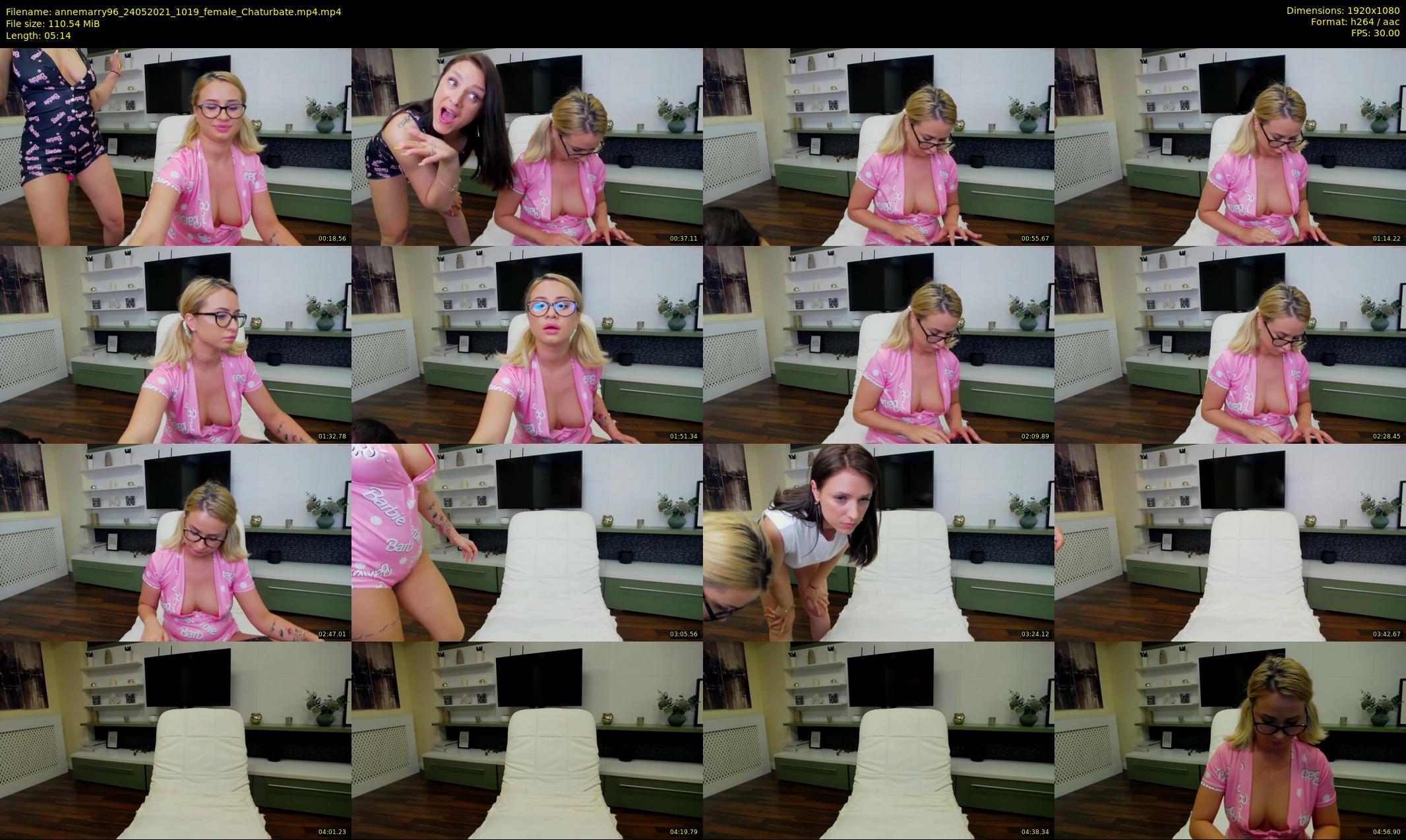 annemarry96 — 6 minute Chaturbate female cam show recording, 1080p, May 24, 2021