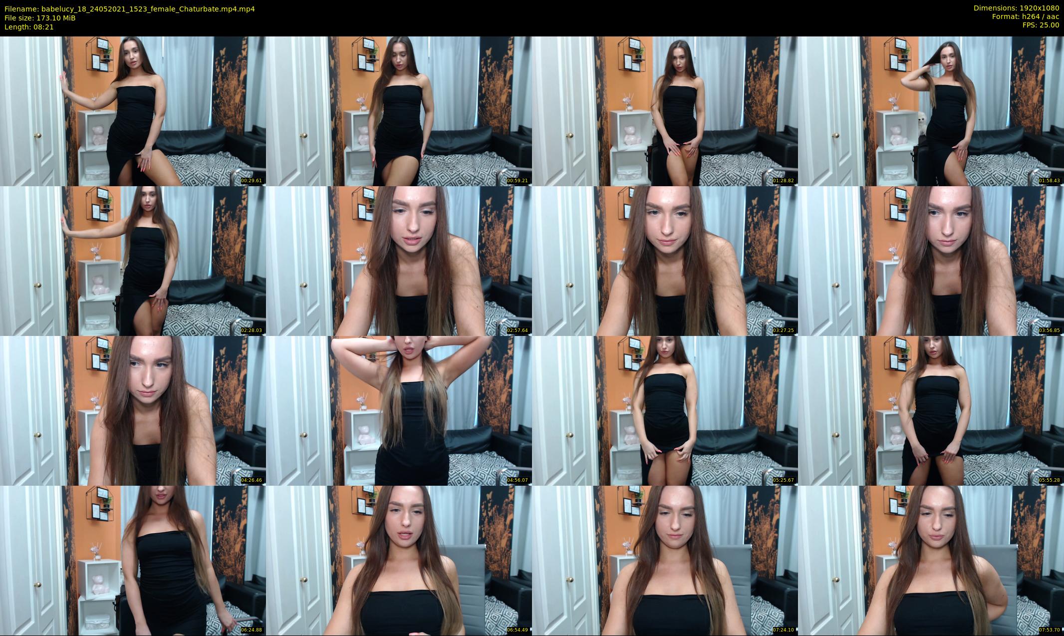 babelucy_18 — 9 minute Chaturbate female cam show recording, 1080p, May 24, 2021