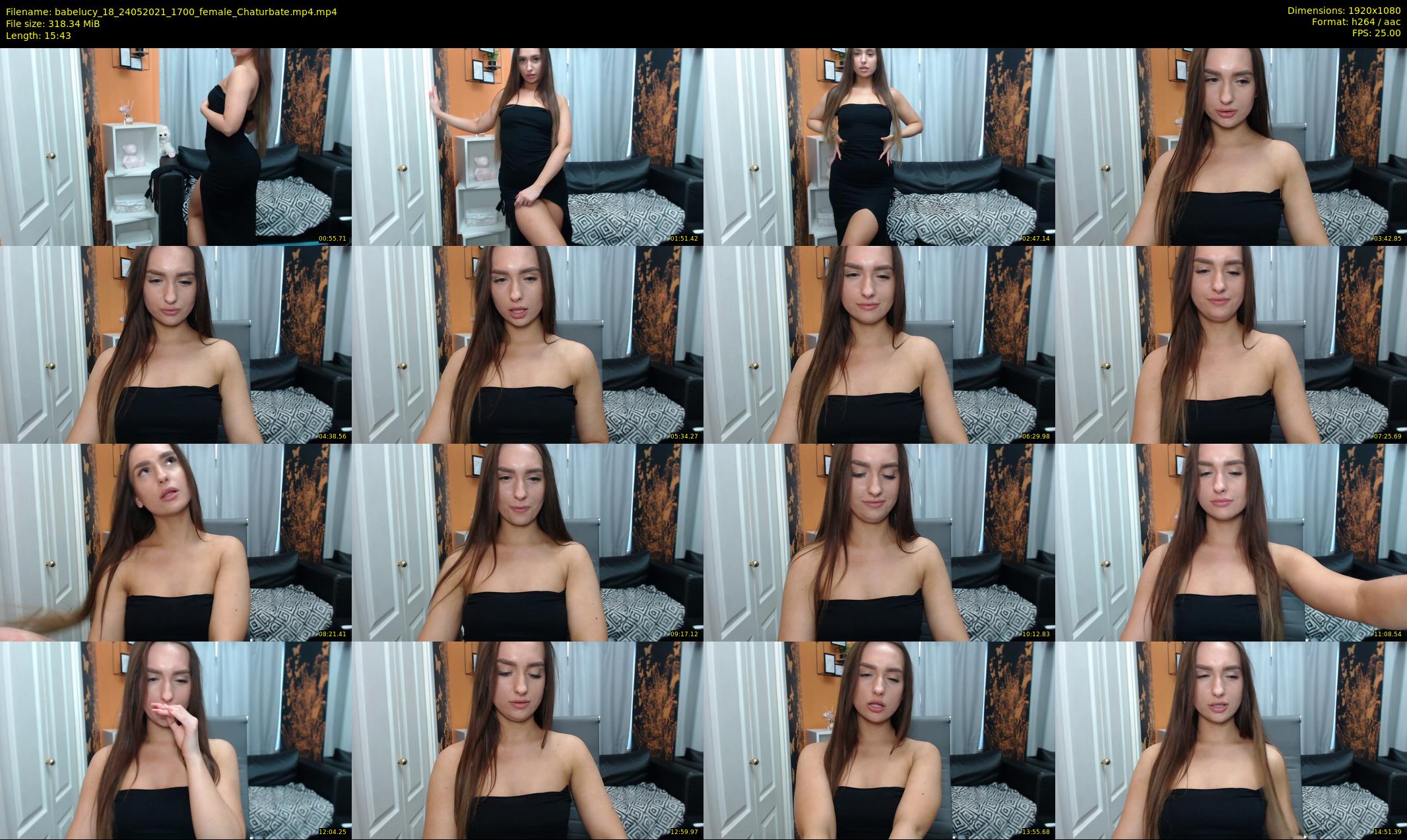 babelucy_18 — 16 minute Chaturbate female cam show recording, 1080p, May 24, 2021
