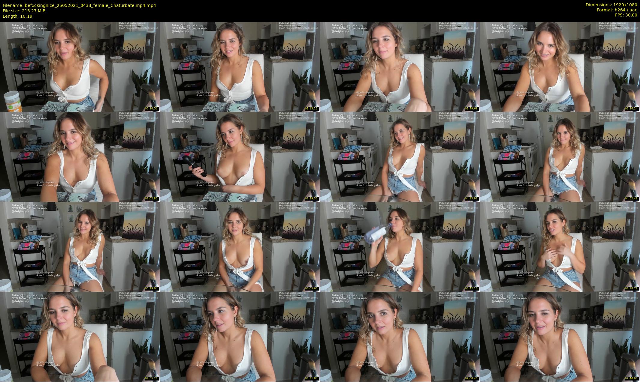 befxckingnice — 11 minute Chaturbate female cam show recording, 1080p, May 25, 2021