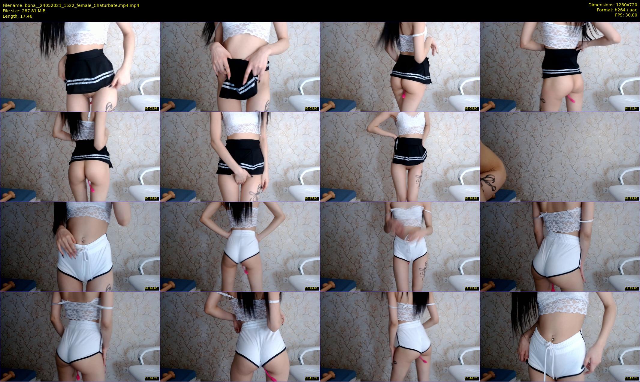 bona_ — 18 minute Chaturbate female cam show recording, 720p, May 24, 2021