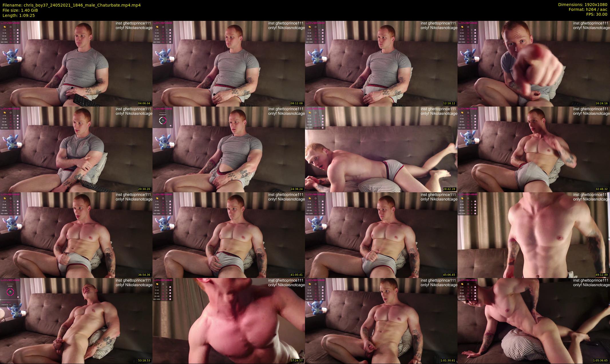 chris_boy37 — 70 minute Chaturbate male cam show recording, 1080p, May 24, 2021