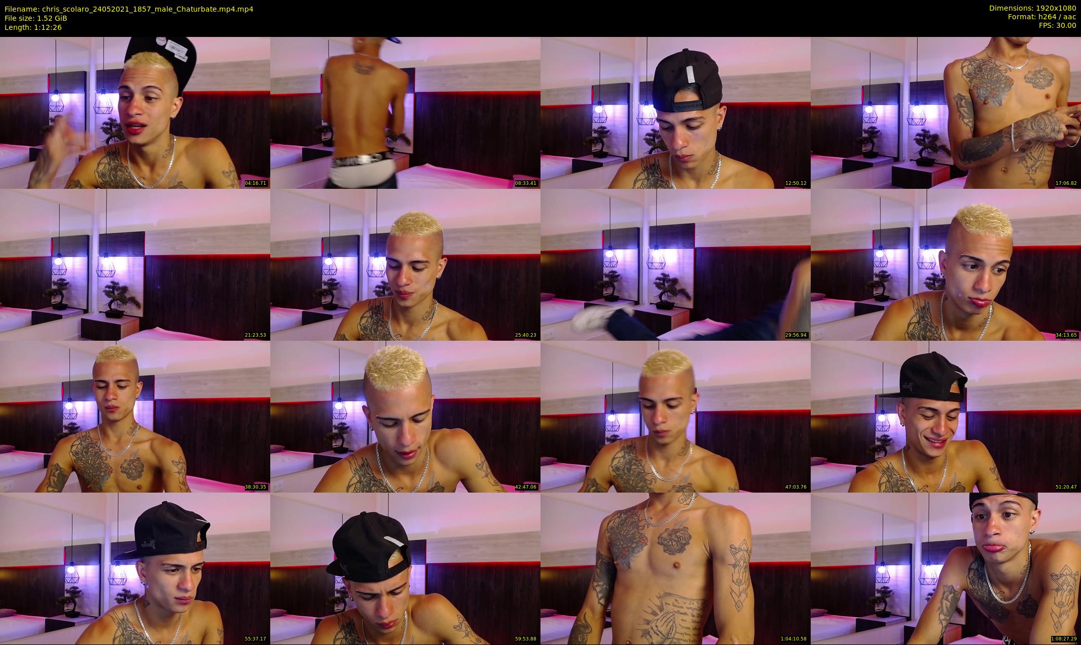chris_scolaro — 73 minute Chaturbate male cam show recording, 1080p, May 24, 2021