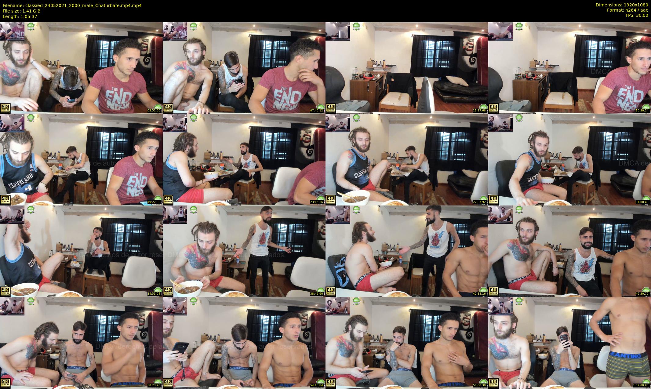 classied — 66 minute Chaturbate male cam show recording, 1080p, May 24, 2021