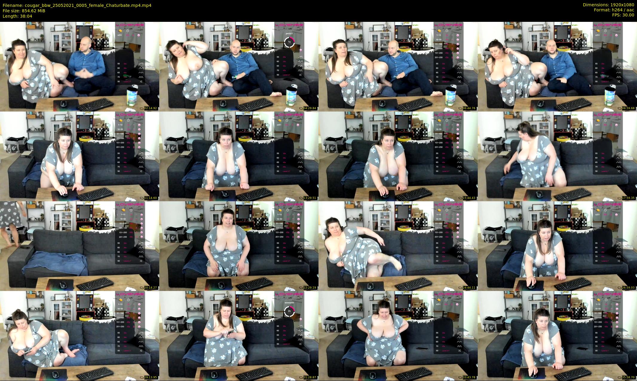 cougar_bbw — 39 minute Chaturbate female cam show recording, 1080p, May 25, 2021