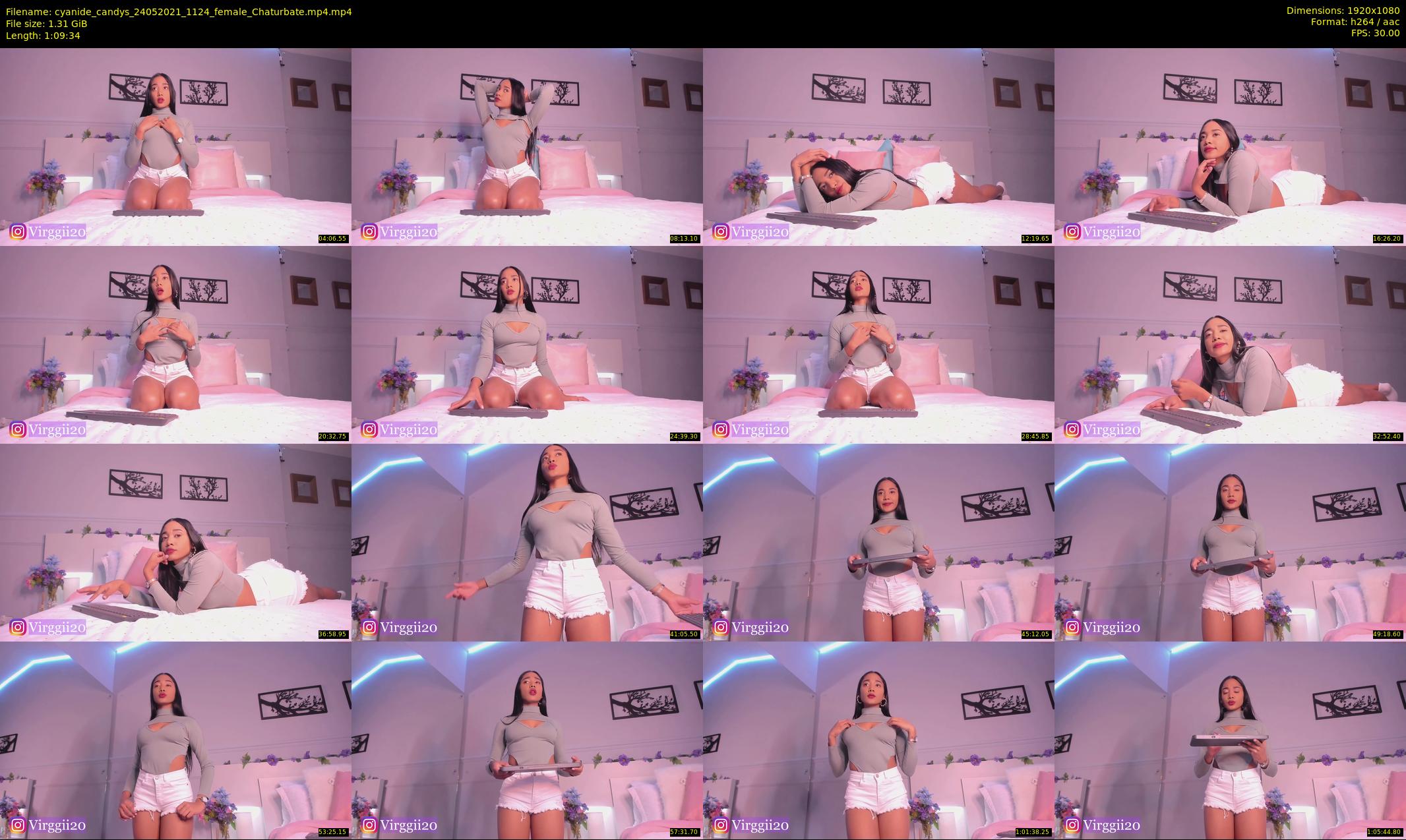 cyanide_candys — 70 minute Chaturbate female cam show recording, 1080p, May 24, 2021