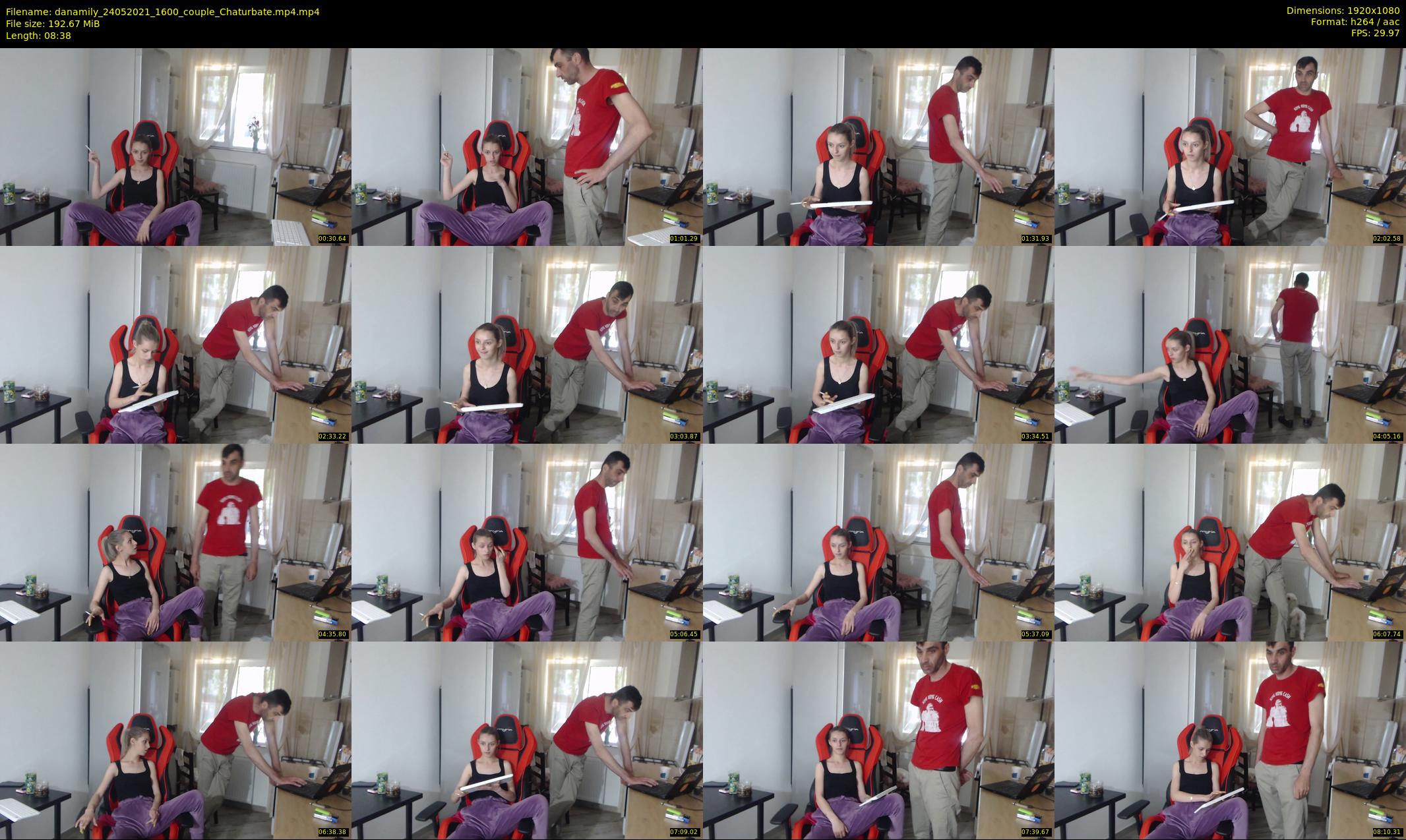 danamily — 9 minute Chaturbate female cam show recording, 1080p, May 24, 2021