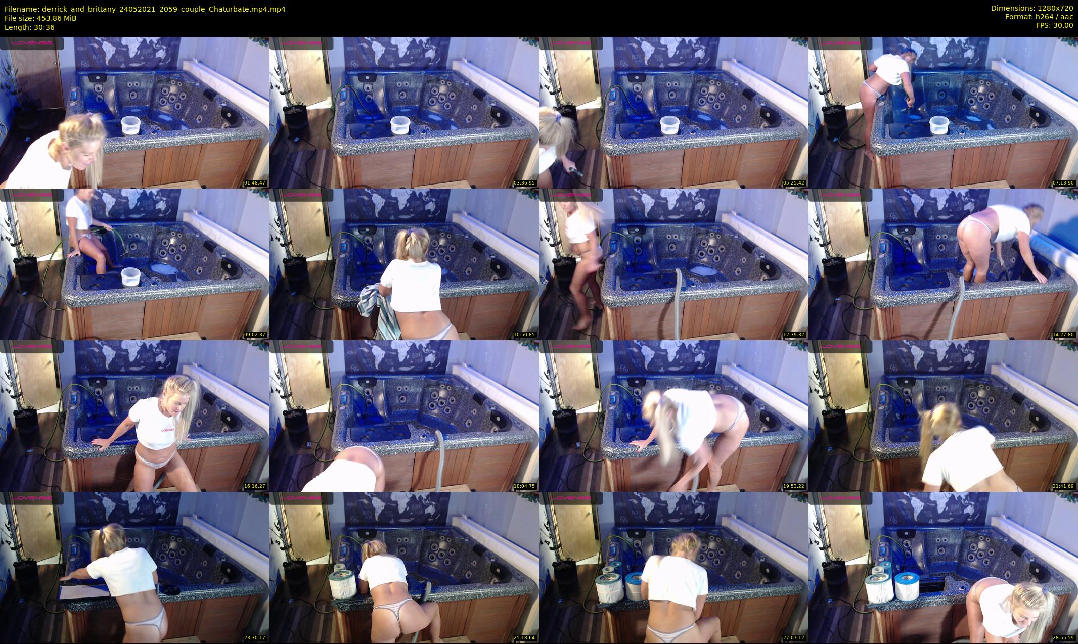 derrick_and_brittany — 31 minute Chaturbate couple cam show recording, 720p, May 24, 2021