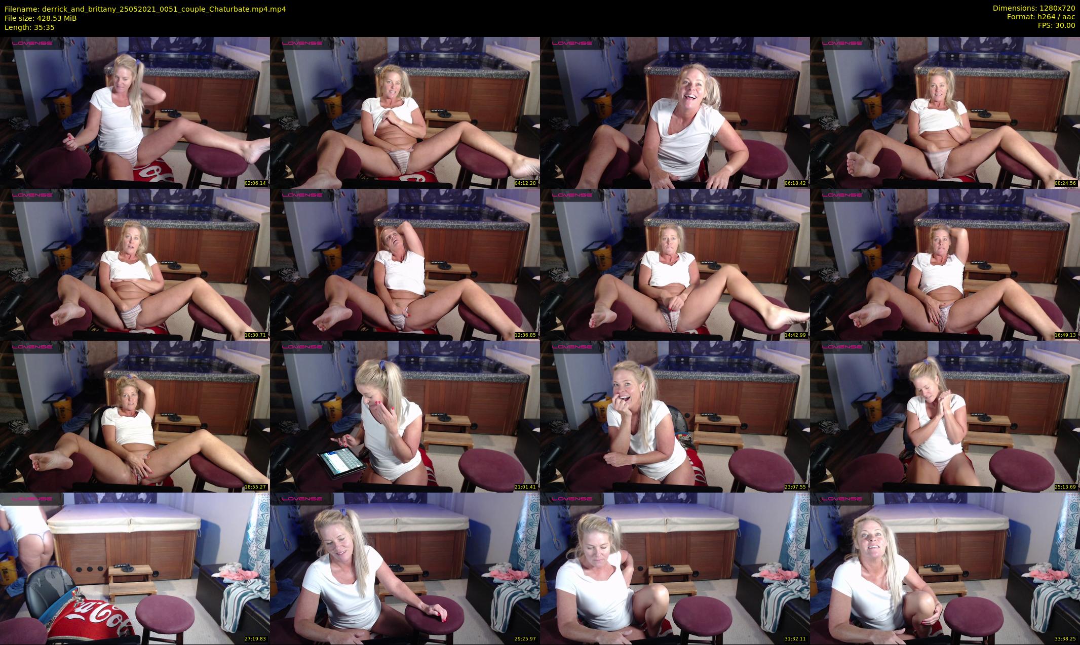 derrick_and_brittany — 36 minute Chaturbate couple cam show recording, 720p, May 25, 2021