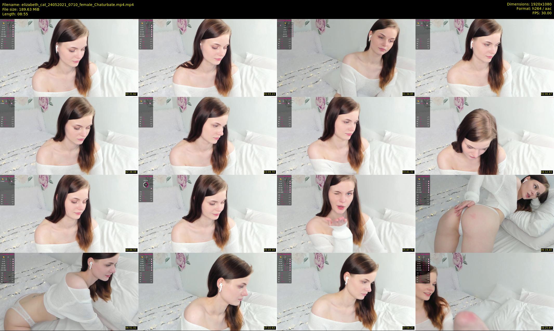 elizabeth_cat — 9 minute Chaturbate female cam show recording, 1080p, May 24, 2021