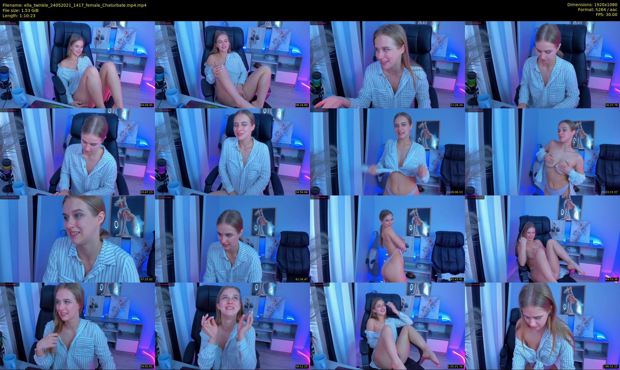ella_twinkle — 71 minute Chaturbate female cam show recording, 1080p, May 24, 2021