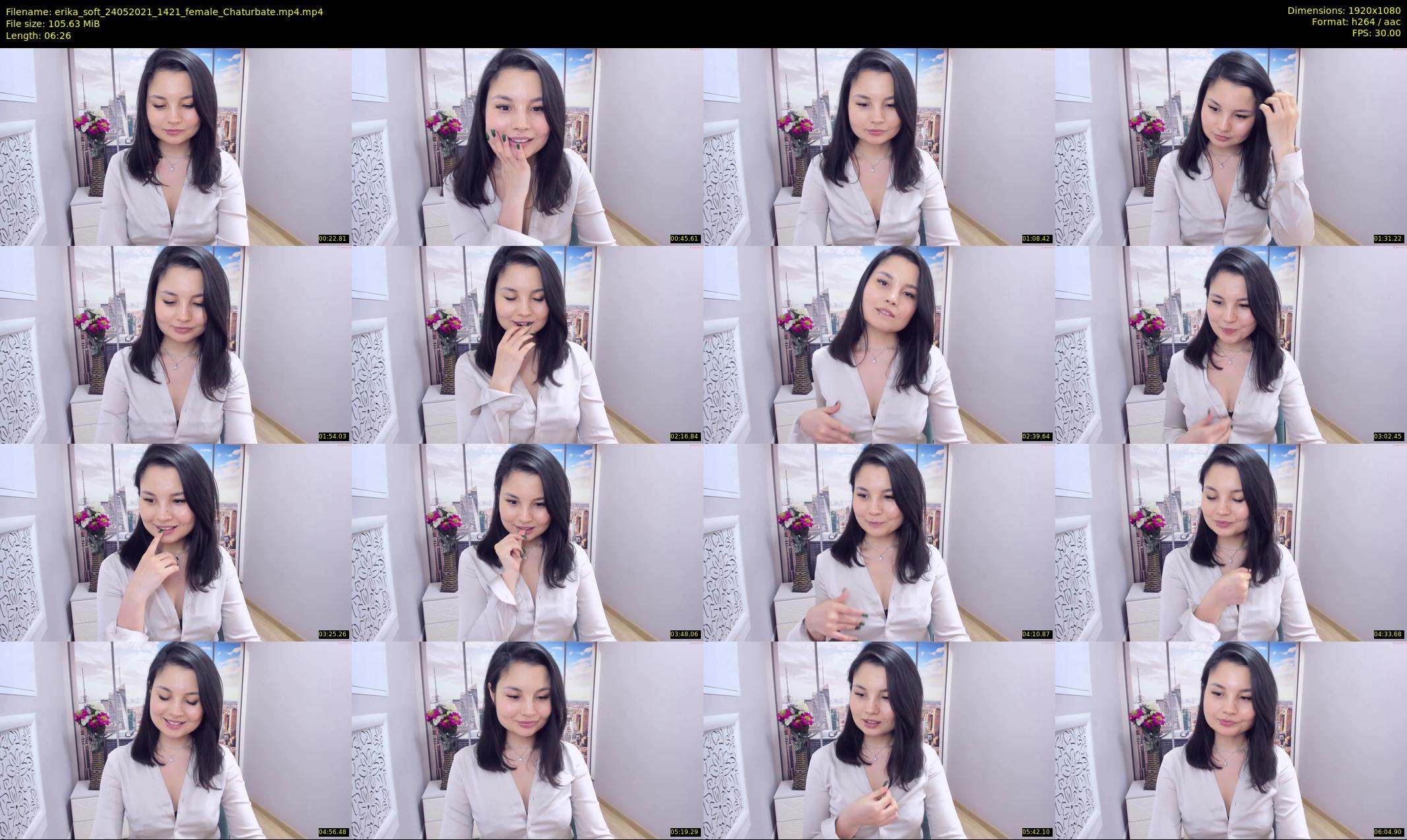 erika_soft — 7 minute Chaturbate female cam show recording, 1080p, May 24, 2021