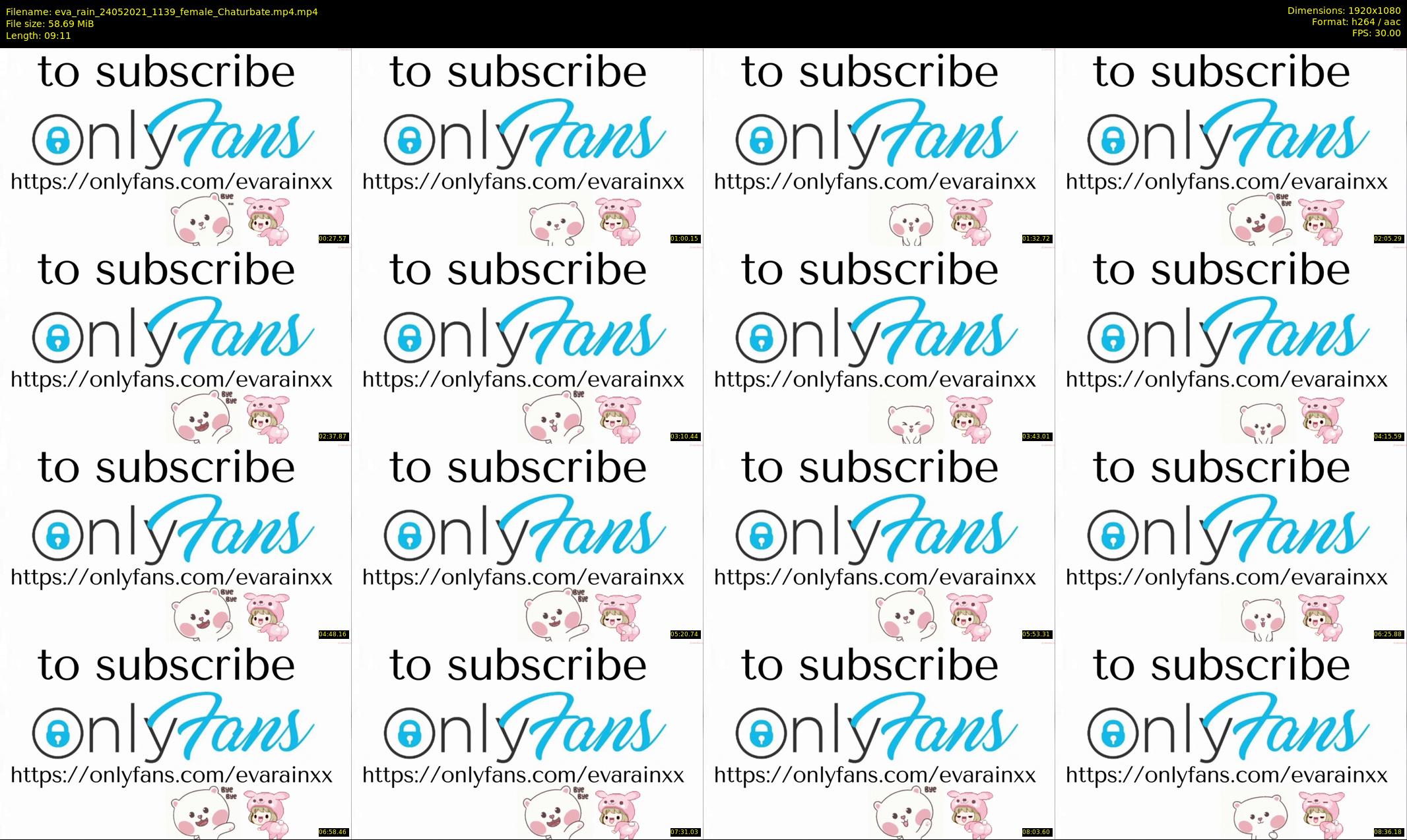 eva_rain — 10 minute Chaturbate female cam show recording, 1080p, May 24, 2021
