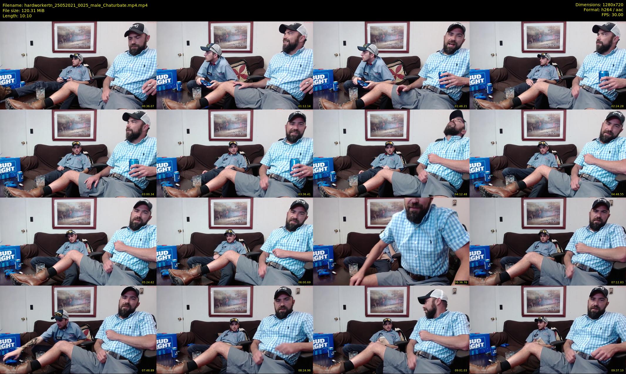 hardworkertn — 11 minute Chaturbate male cam show recording, 720p, May 25, 2021