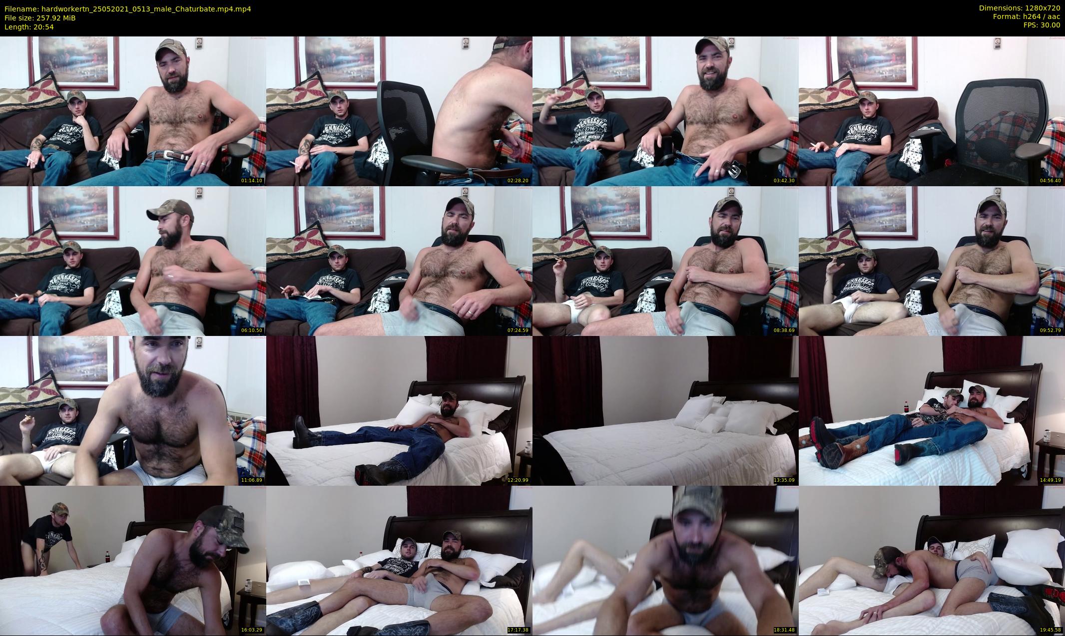 hardworkertn — 21 minute Chaturbate male cam show recording, 720p, May 25, 2021
