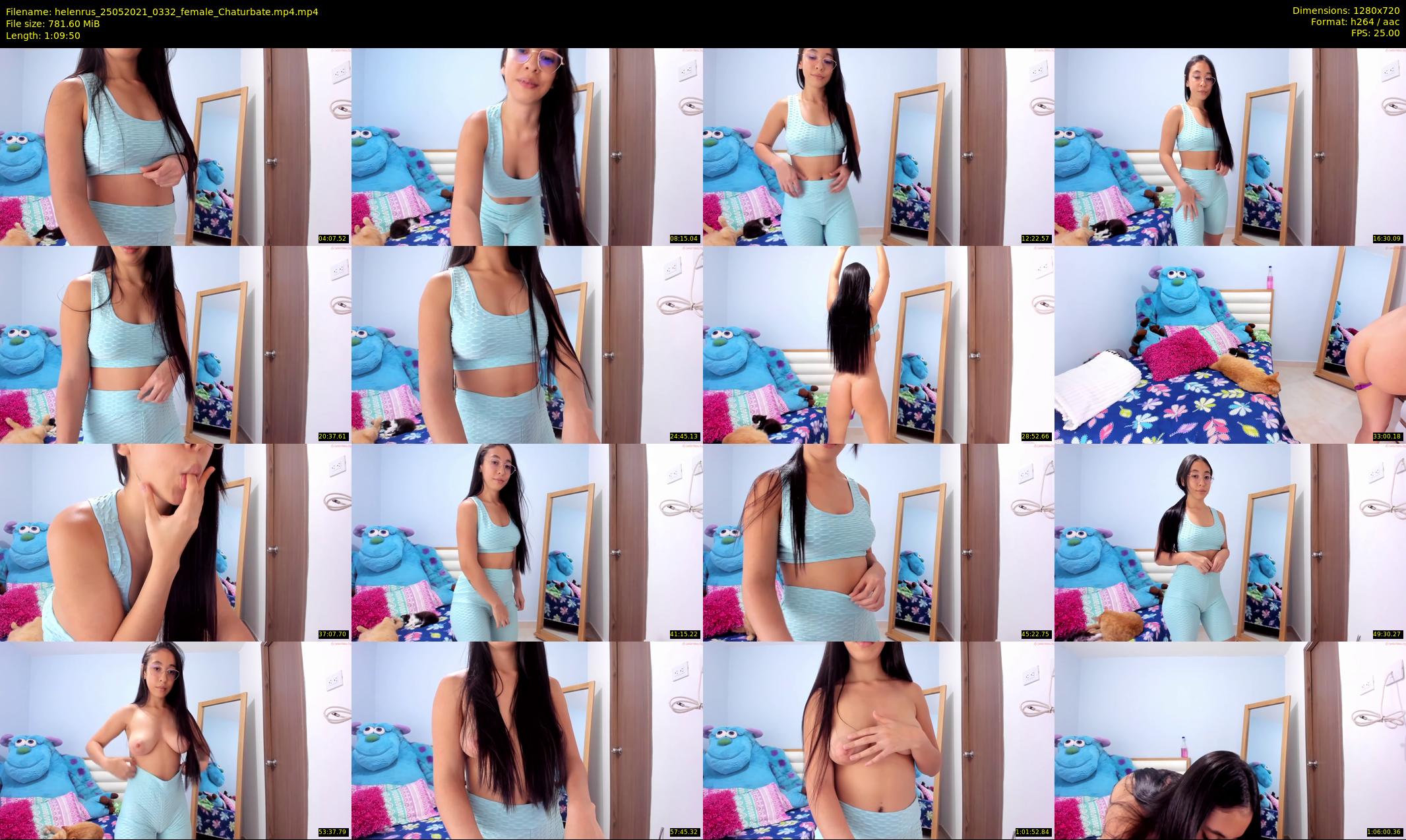 helenrus — 70 minute Chaturbate female cam show recording, 720p, May 25, 2021