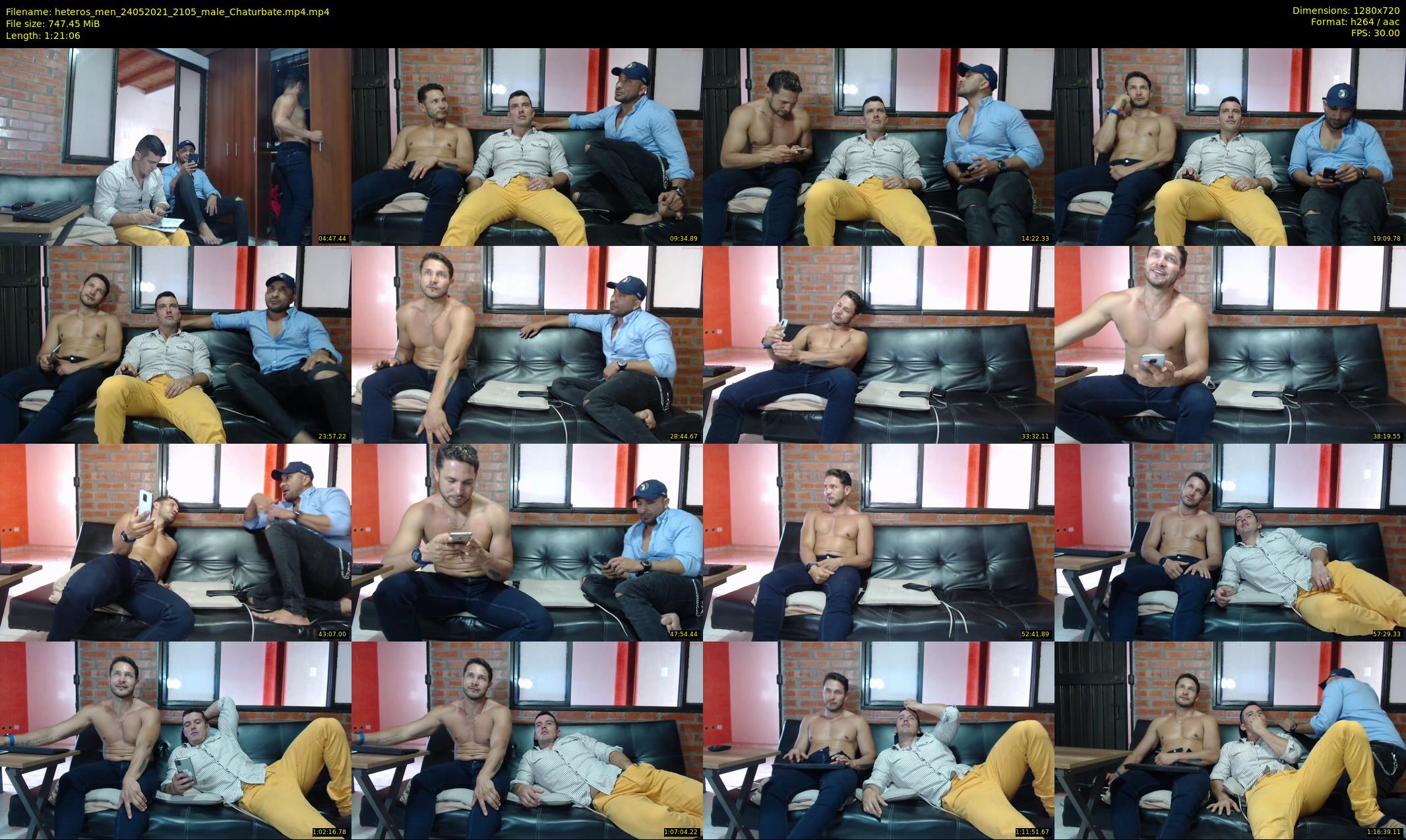 heteros_men — 82 minute Chaturbate male cam show recording, 720p, May 24, 2021