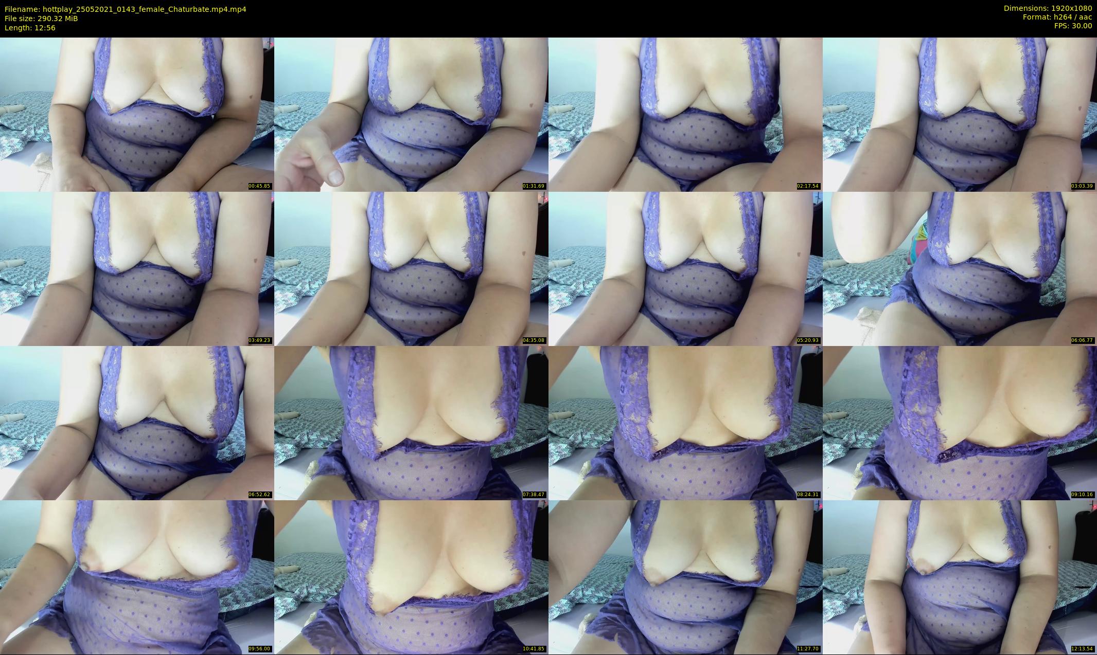 hottplay — 13 minute Chaturbate female cam show recording, 1080p, May 25, 2021