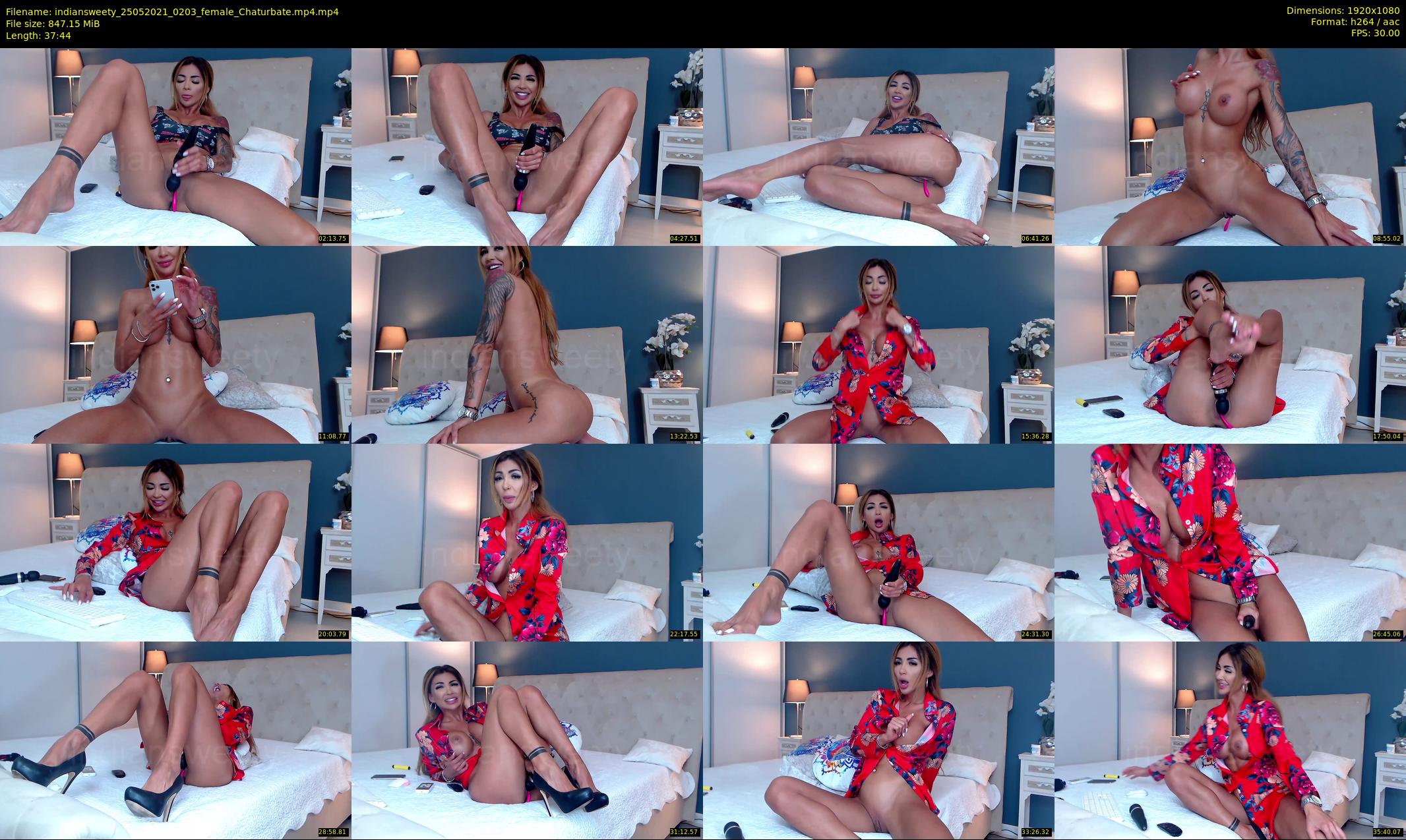 indiansweety — 38 minute Chaturbate female cam show recording, 1080p, May 25, 2021