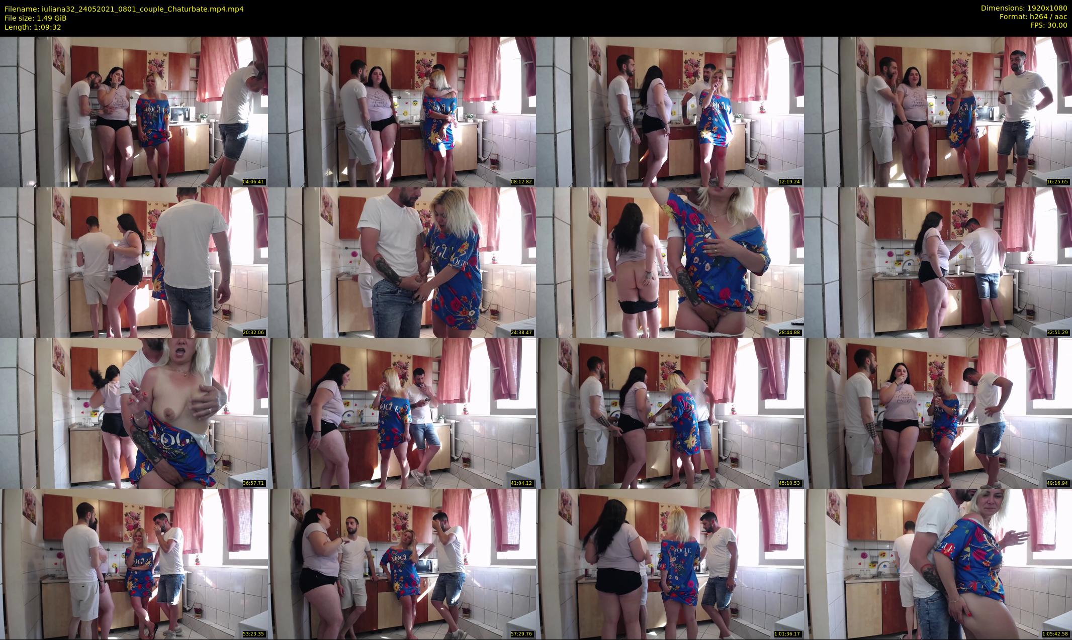 iuliana32 — 70 minute Chaturbate couple cam show recording, 1080p, May 24, 2021